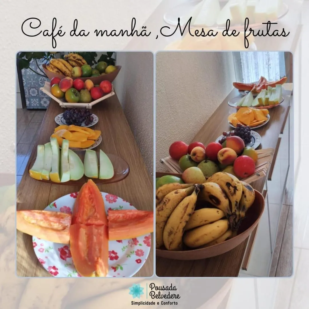 Breakfast in Pousada Belvedere