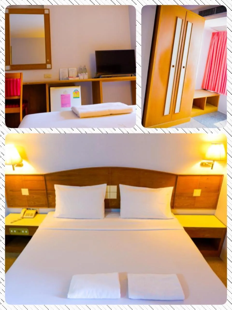 Bed in Sweet Home Hotel Betong