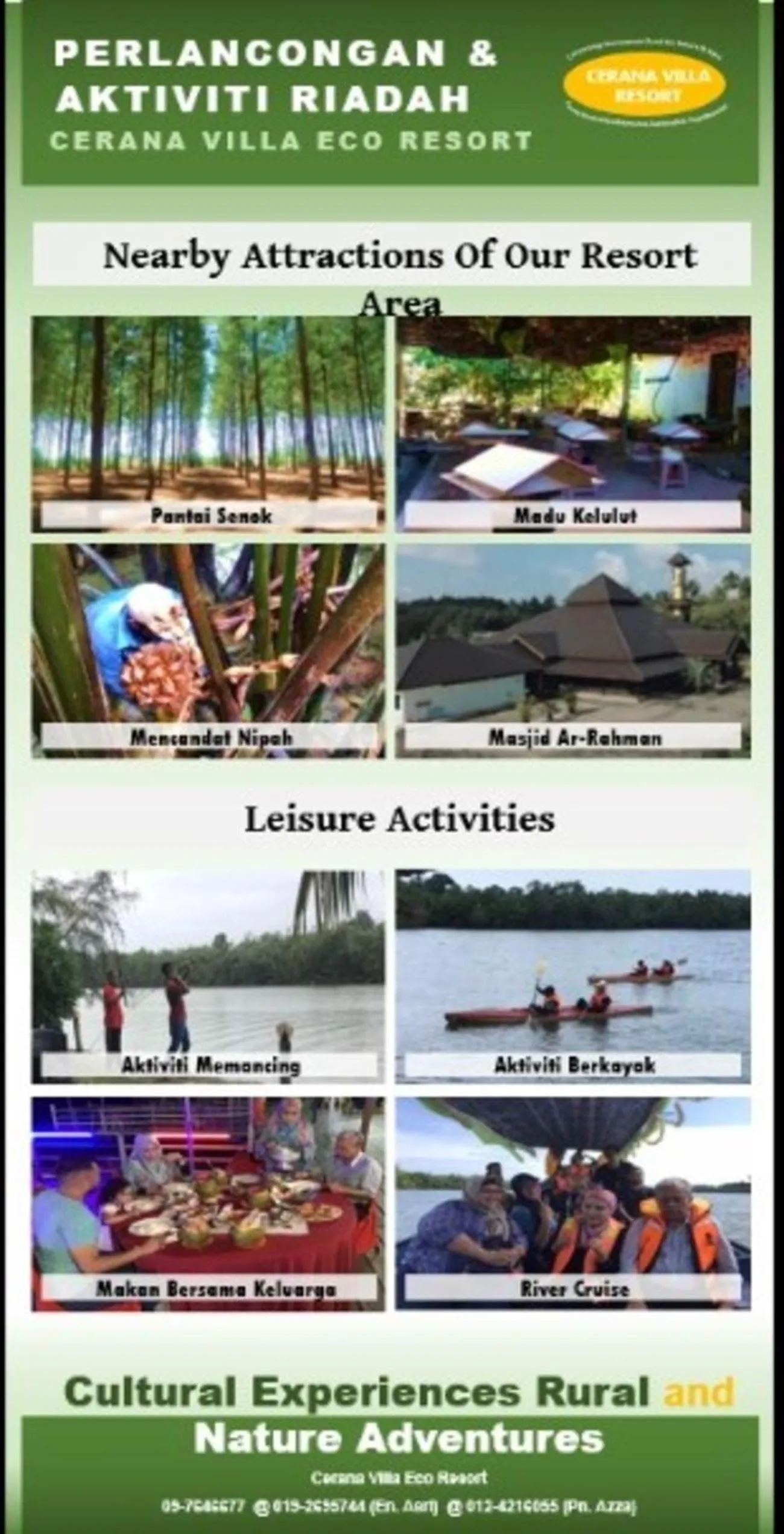 Natural landscape in Cerana Villa Eco Resort