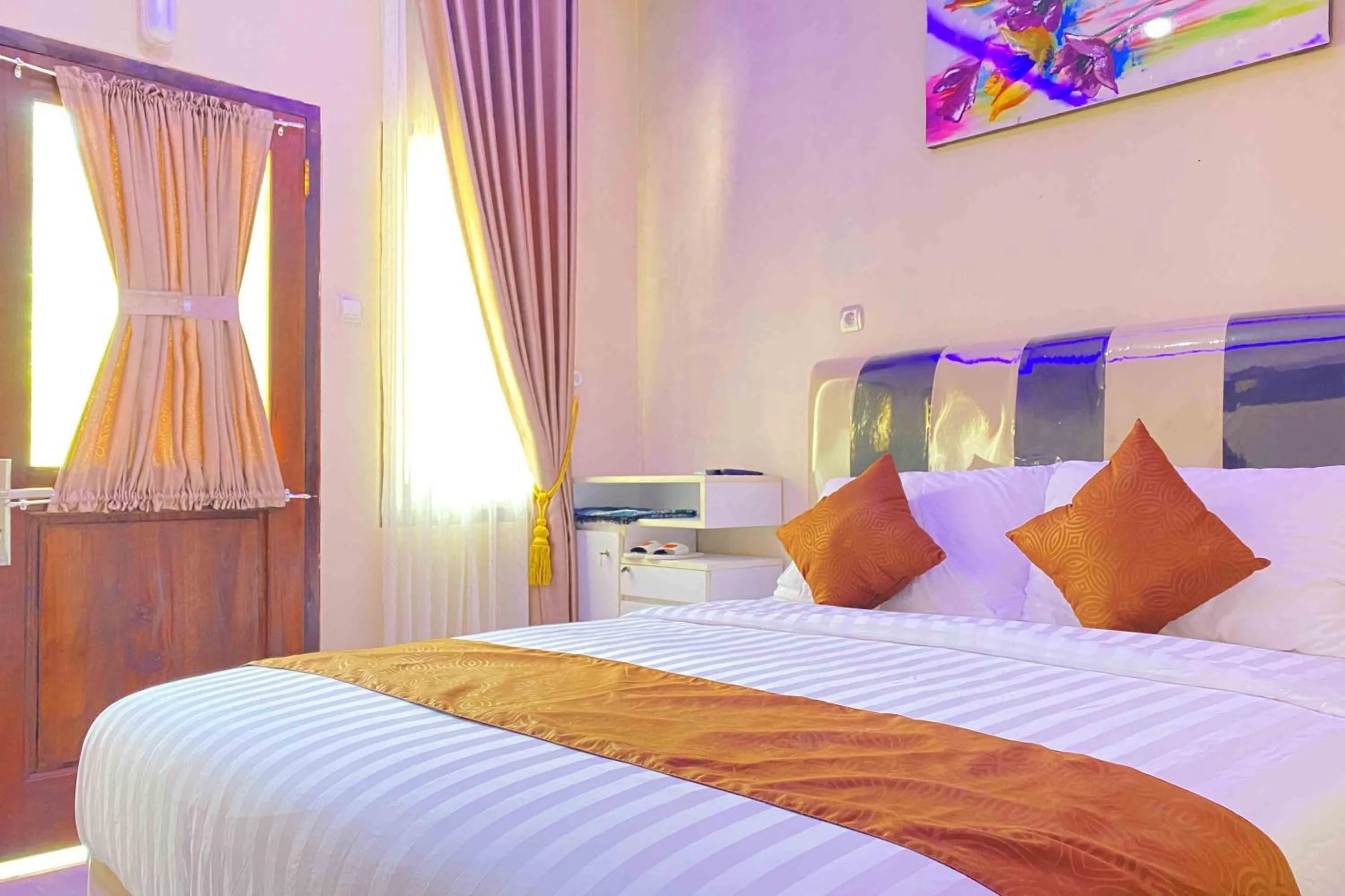 Bed in Homestay Banteng Adventure Dieng Mitra RedDoorz