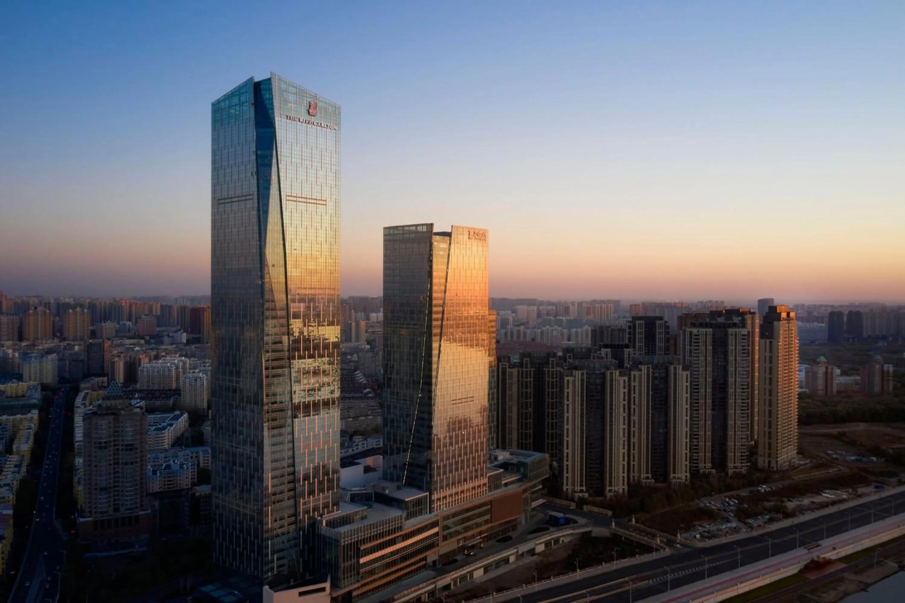 Property building in The Ritz-Carlton, Harbin