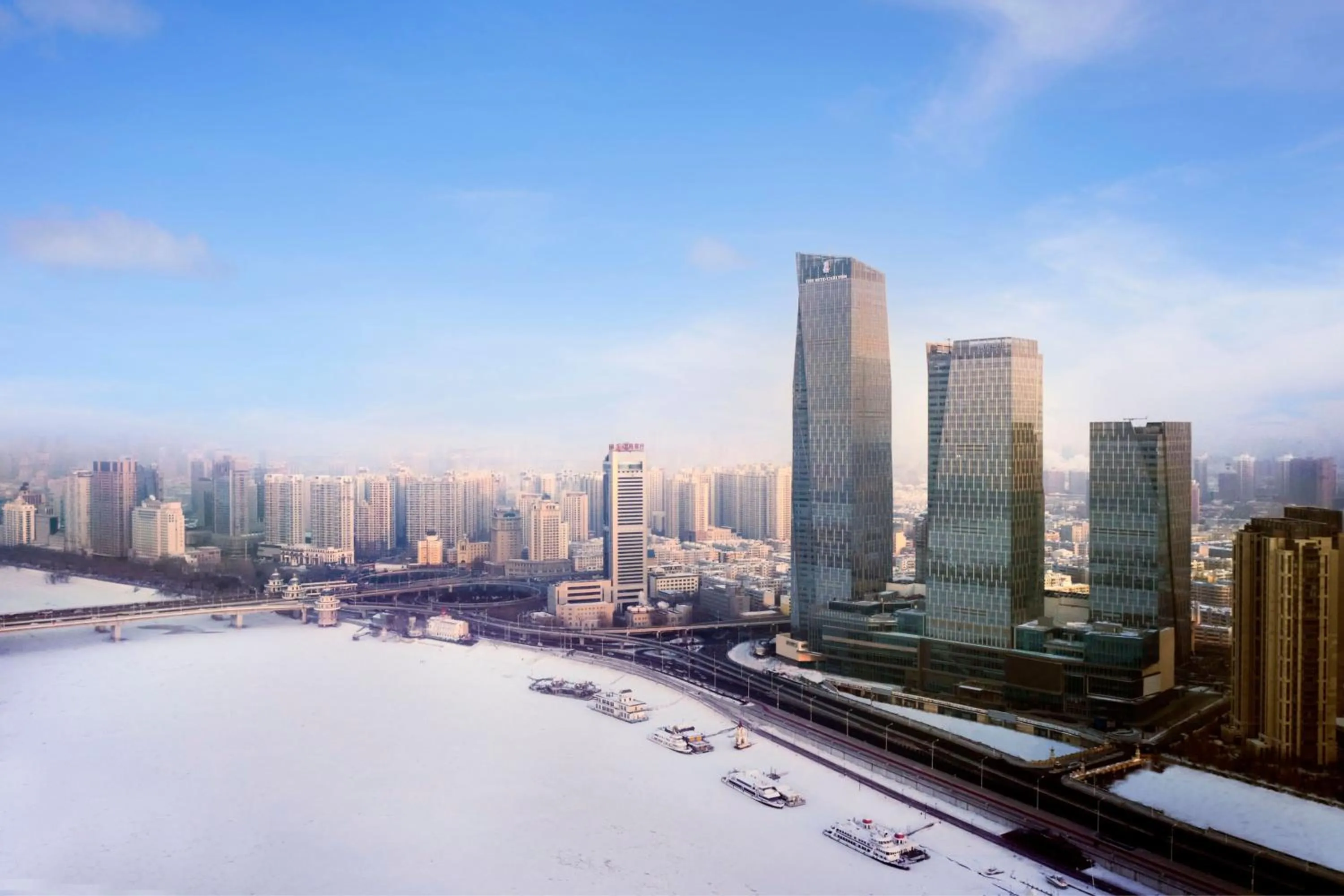 Property building in The Ritz-Carlton, Harbin