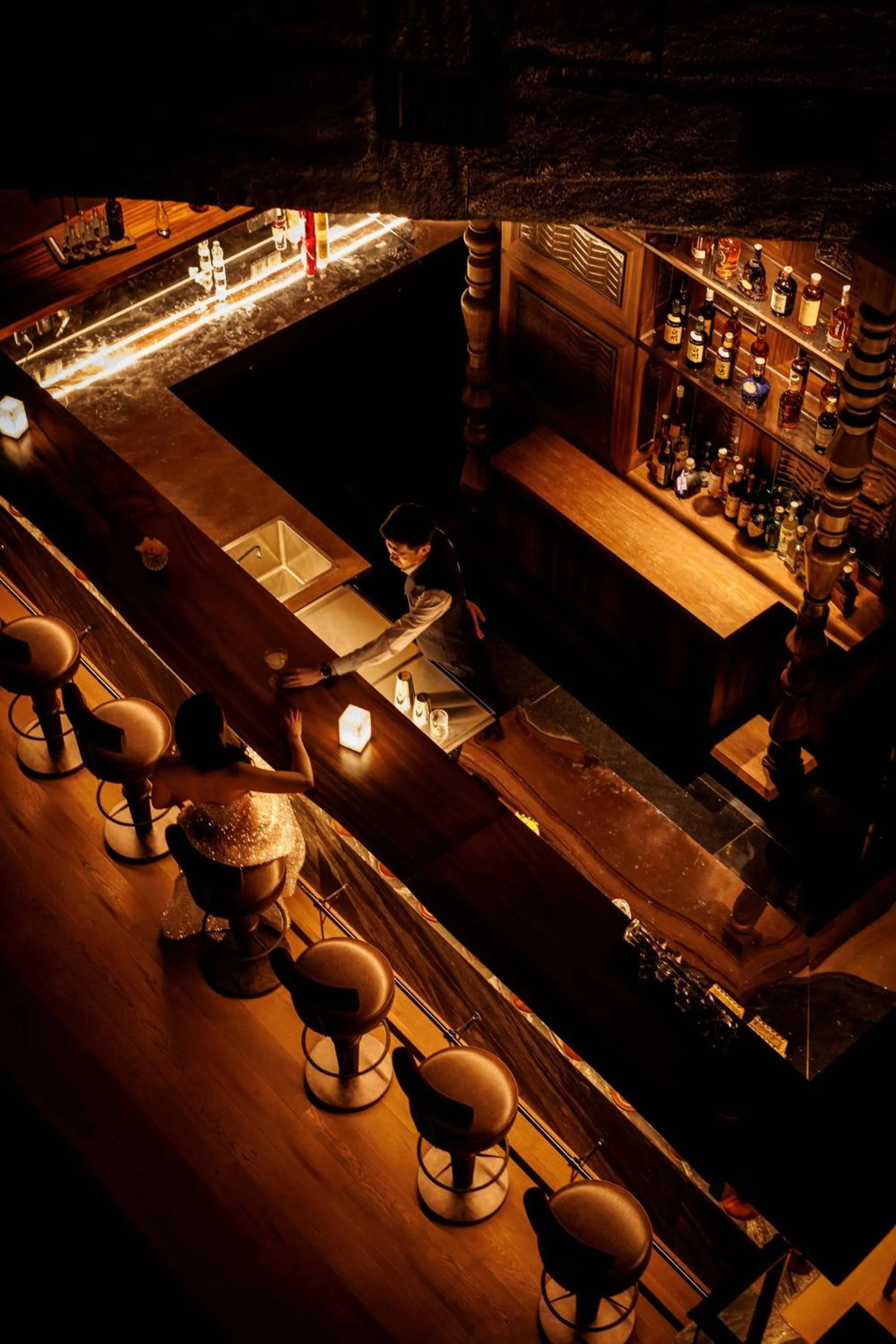 Lounge or bar in The Ritz-Carlton, Harbin