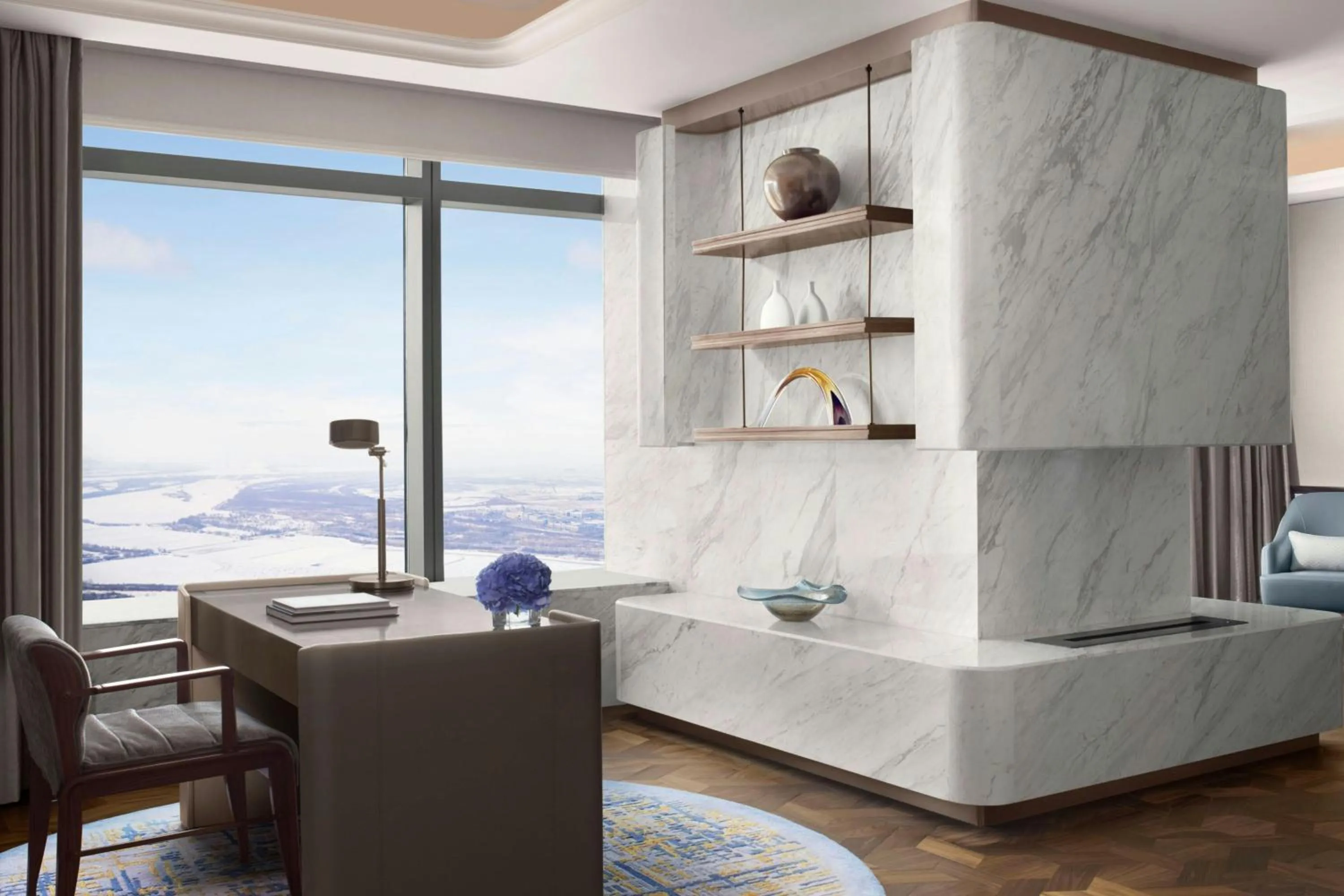 Bedroom in The Ritz-Carlton, Harbin