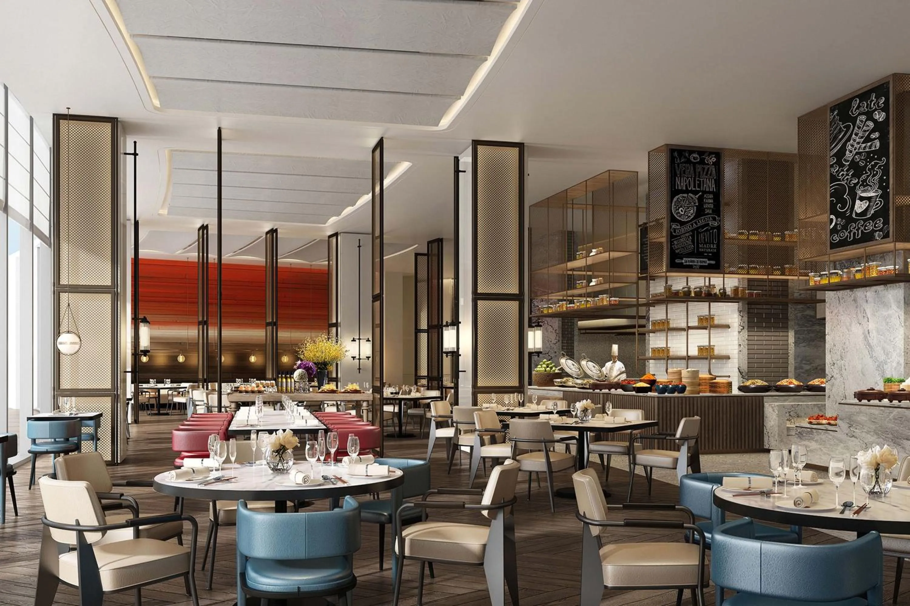 Restaurant/places to eat in Sheraton Rizhao Hotel