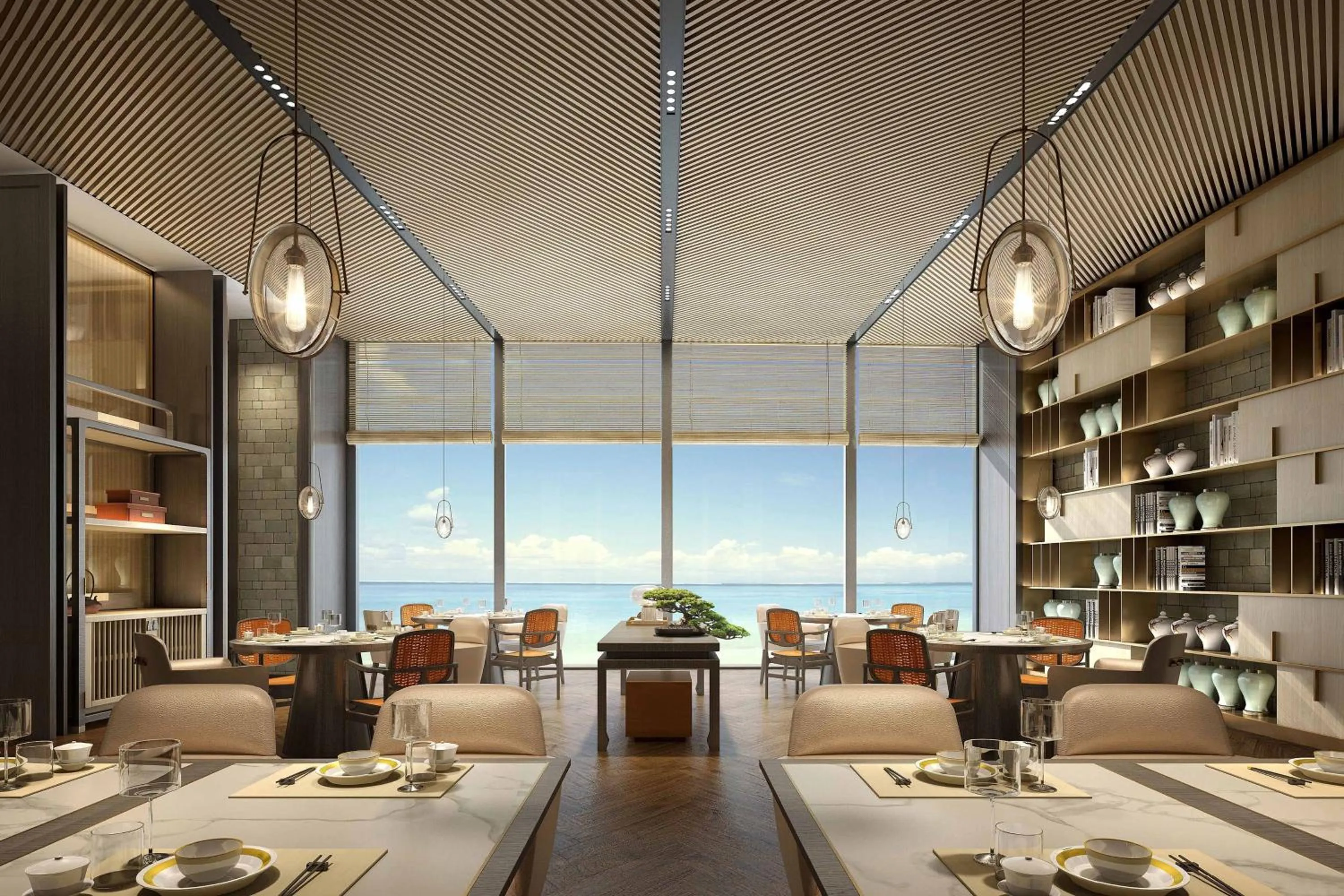 Restaurant/places to eat in Sheraton Rizhao Hotel