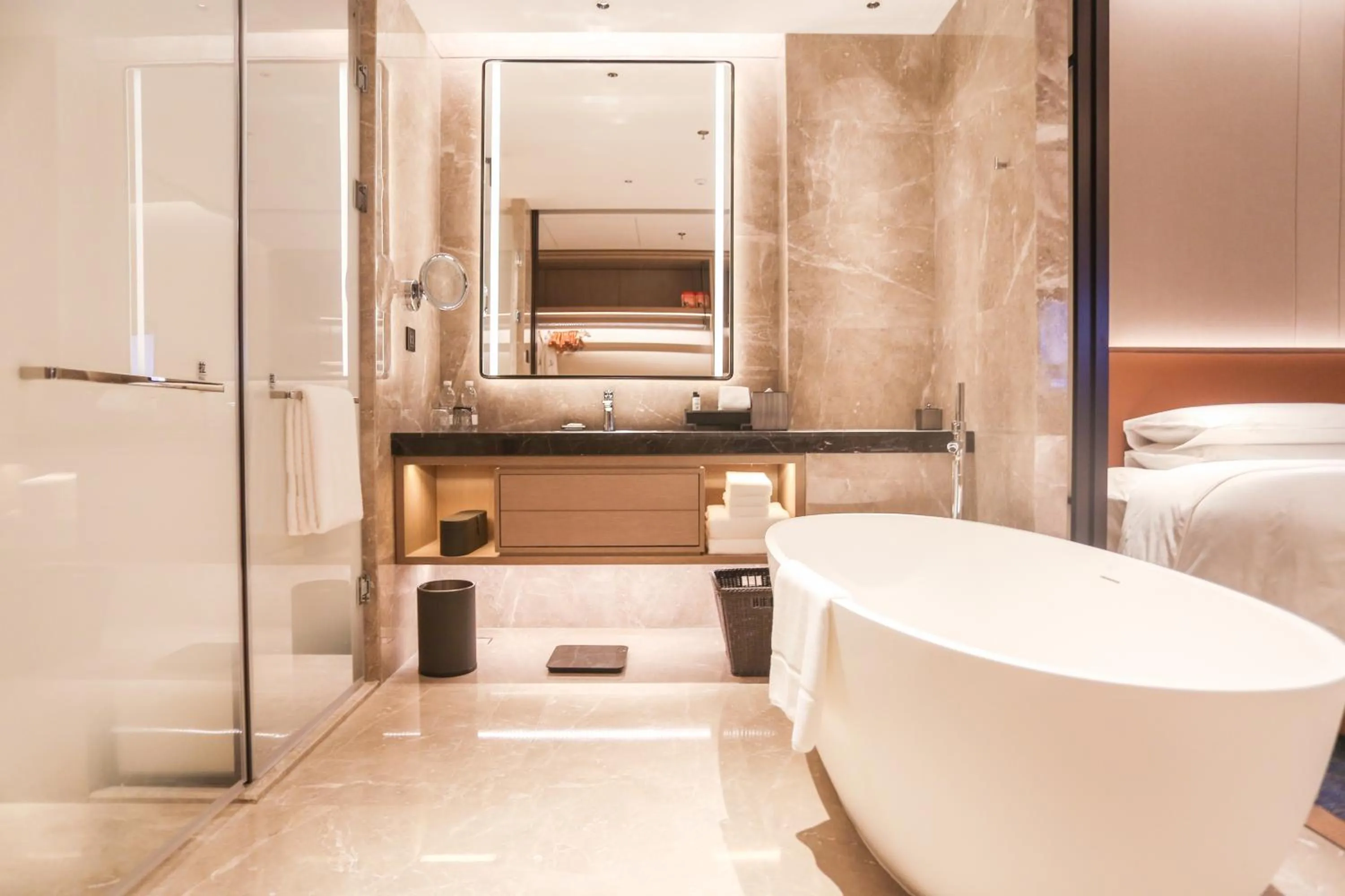 Bathroom in Sheraton Rizhao Hotel