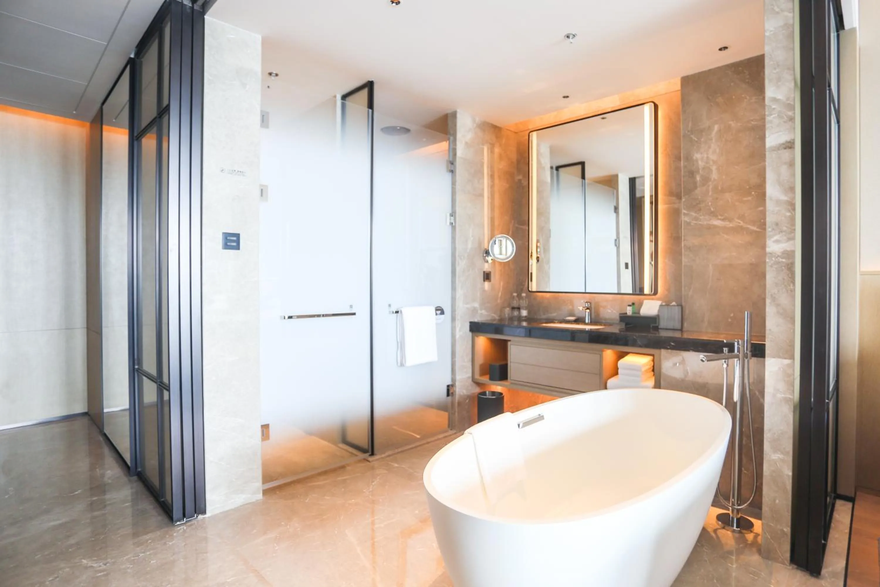 Bathroom in Sheraton Rizhao Hotel