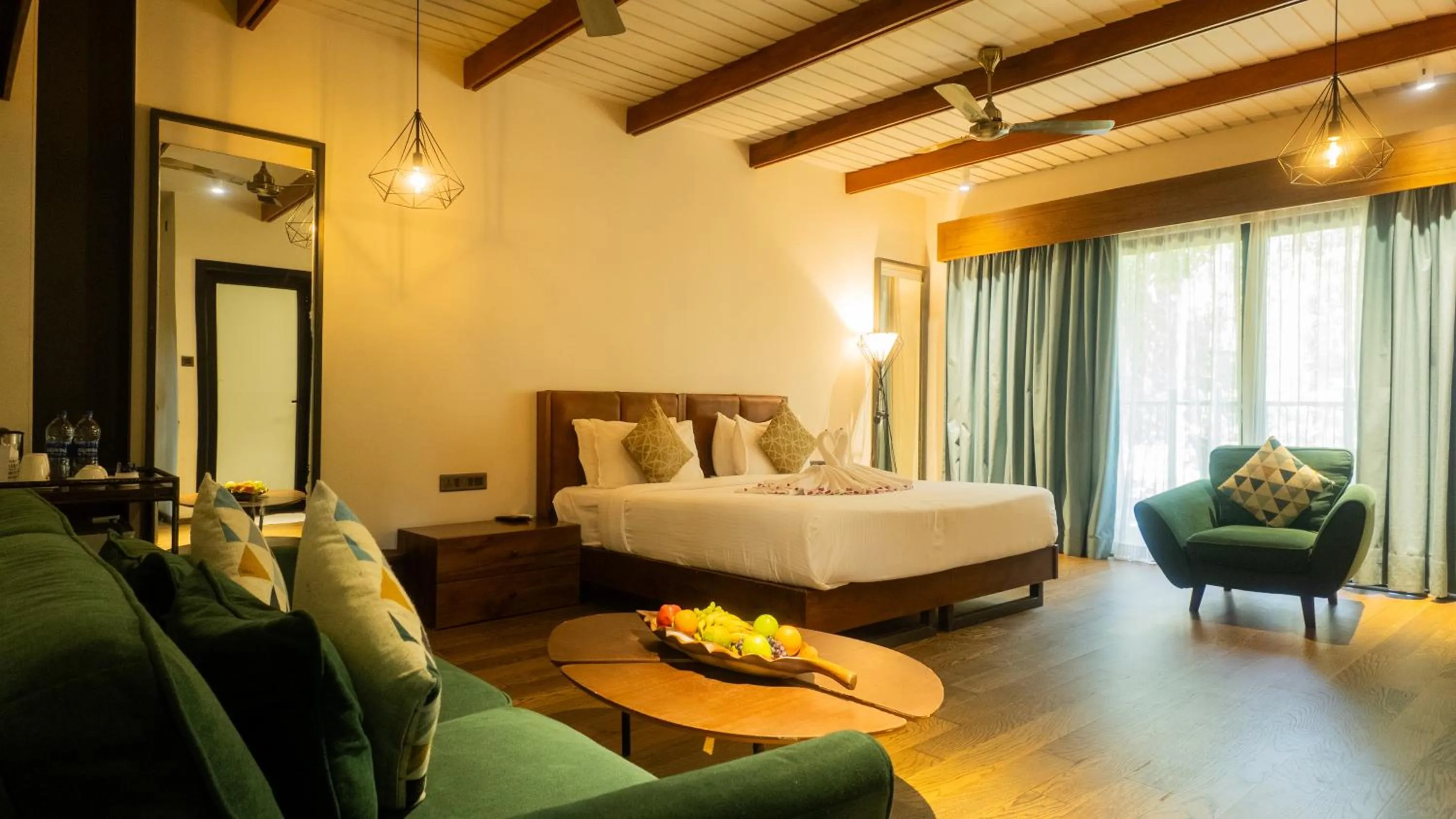 View (from property/room), Bed in Vyna Hillock Resort