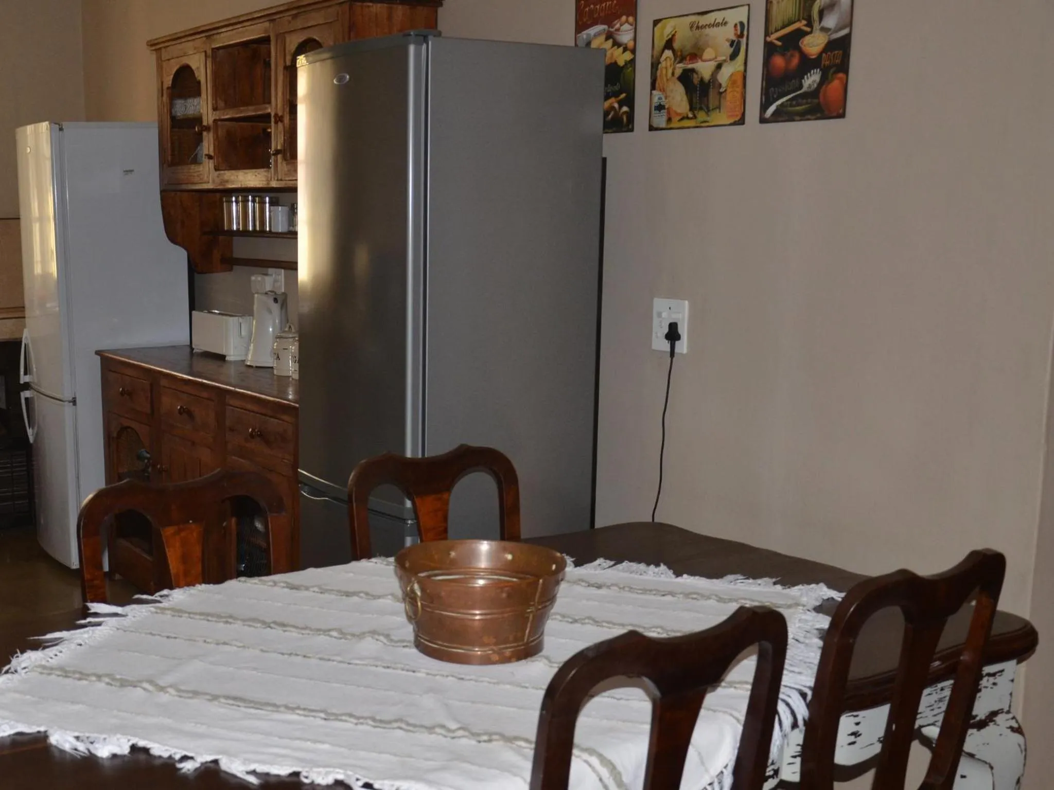 Kitchen or kitchenette in Stoep Cafe Guest House