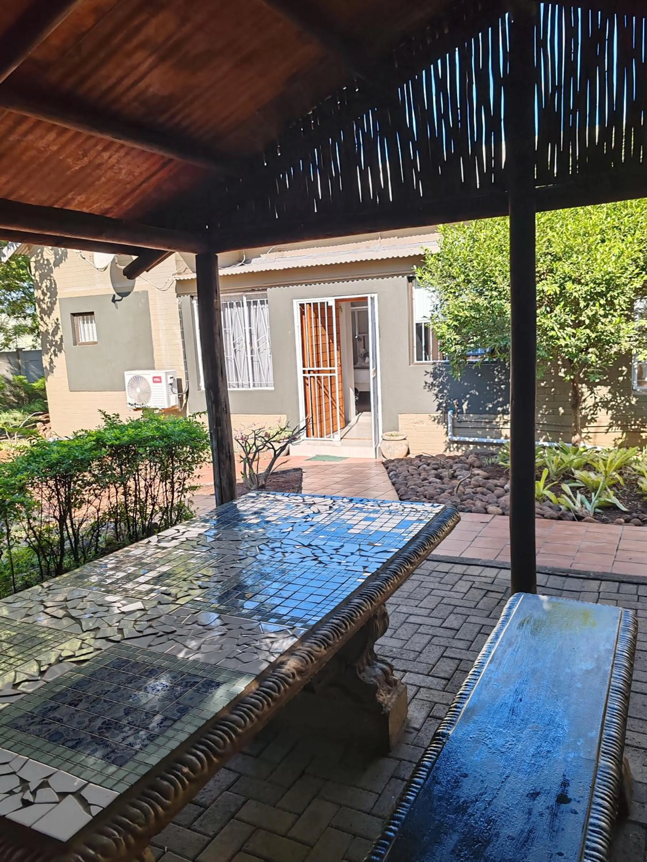 Patio in Stoep Cafe Guest House