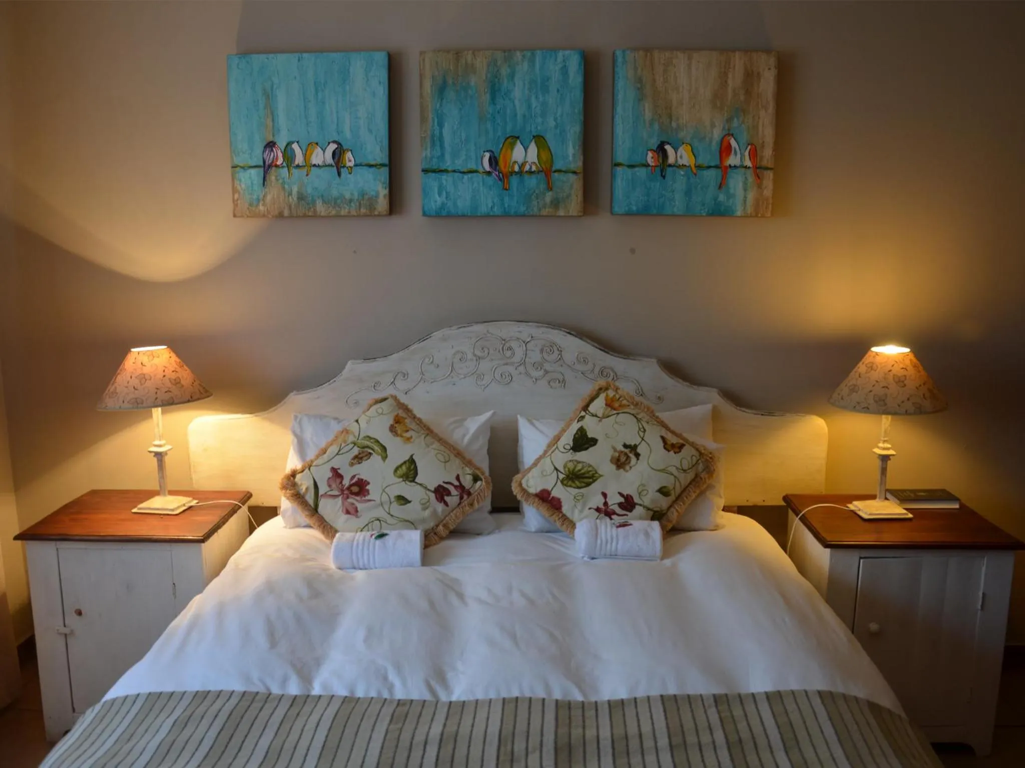 Bed in Stoep Cafe Guest House