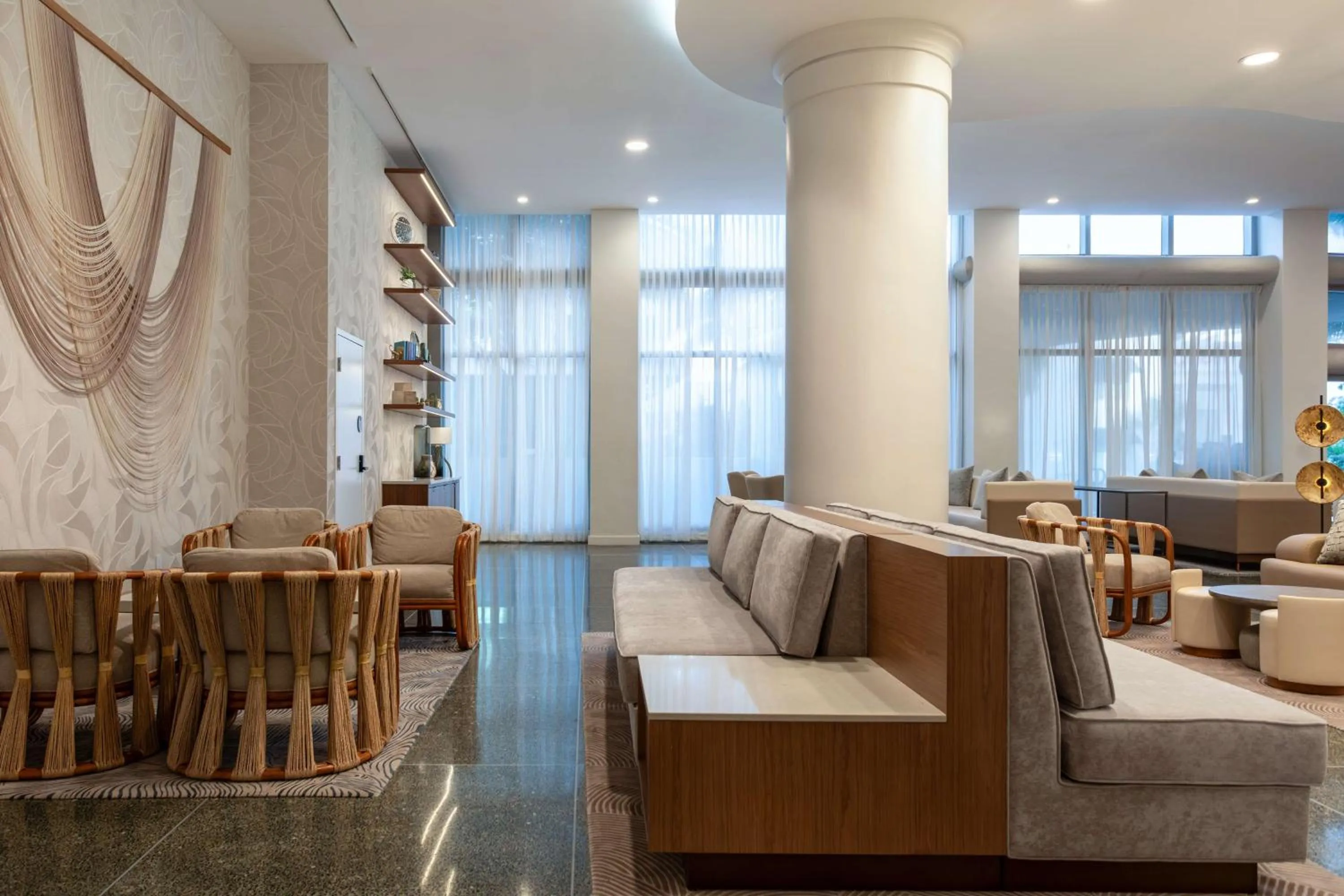 Lobby or reception in Hilton Cabana Miami Beach Resort