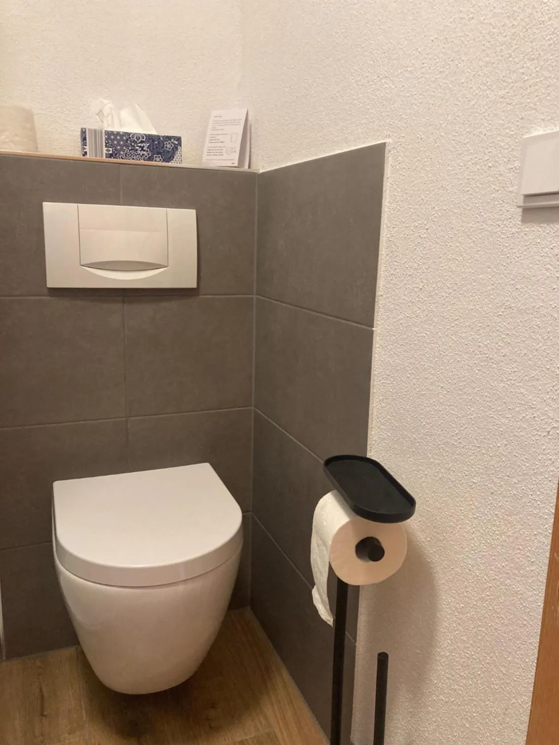 Toilet in Hotel zur Schlemmerscheune