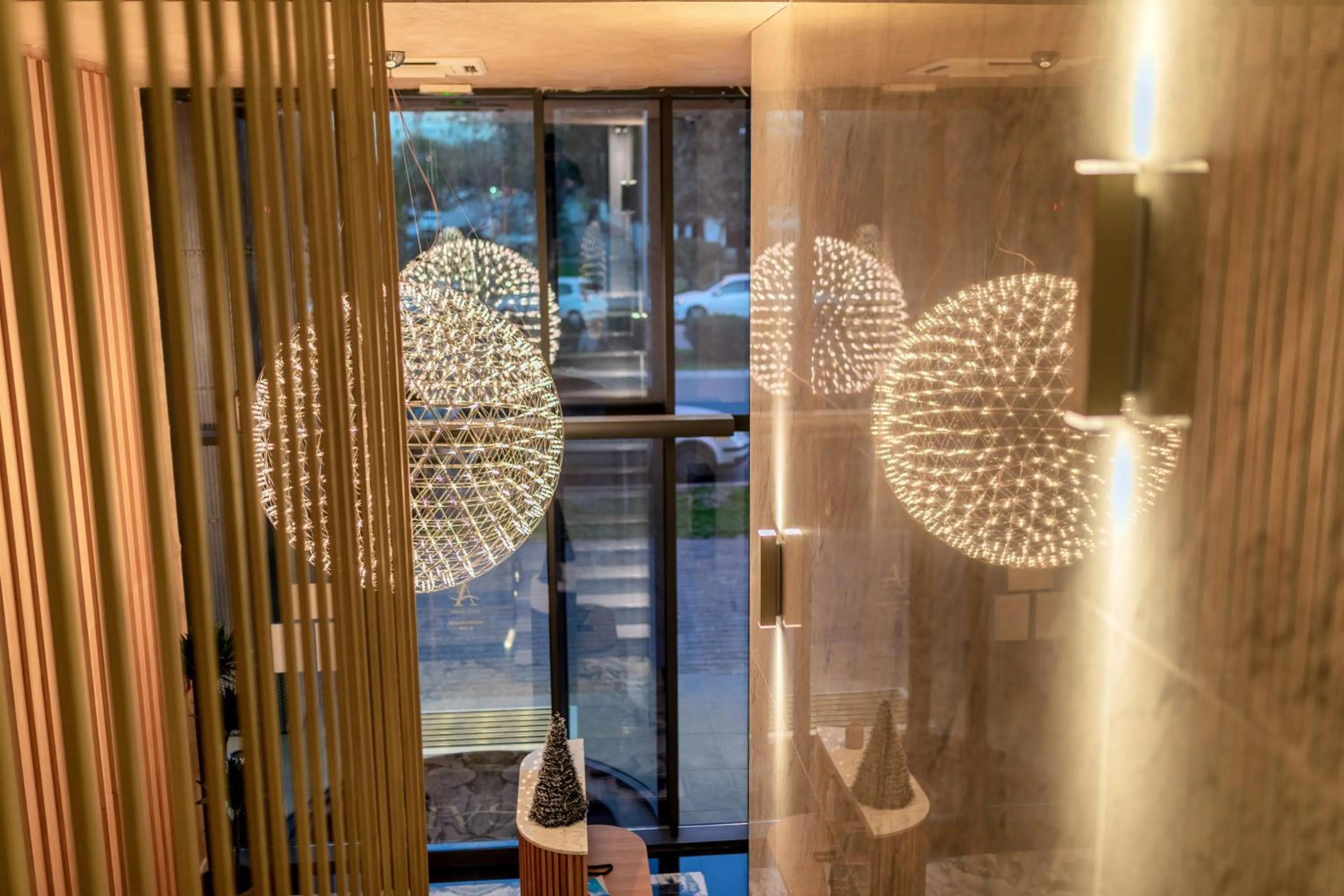 Lobby or reception in HOTEL AGAPE