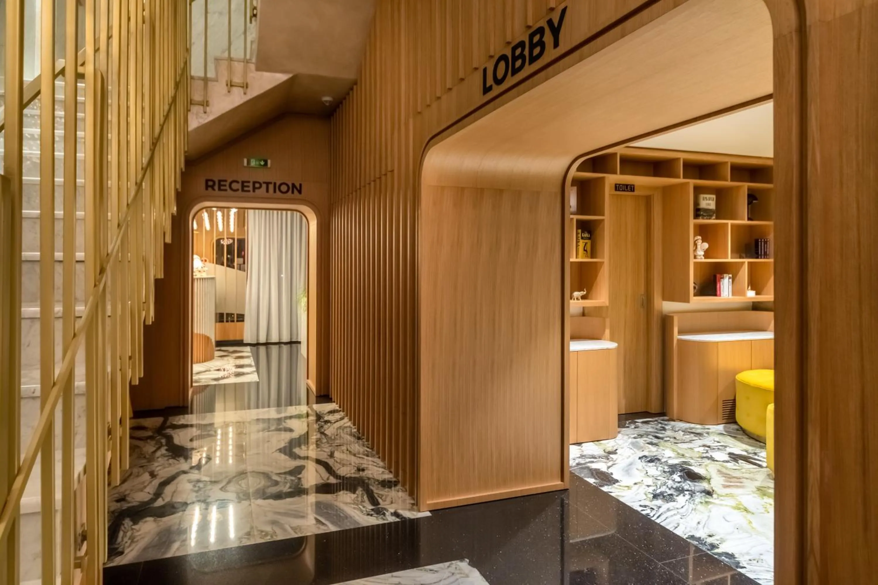 Lobby or reception in HOTEL AGAPE