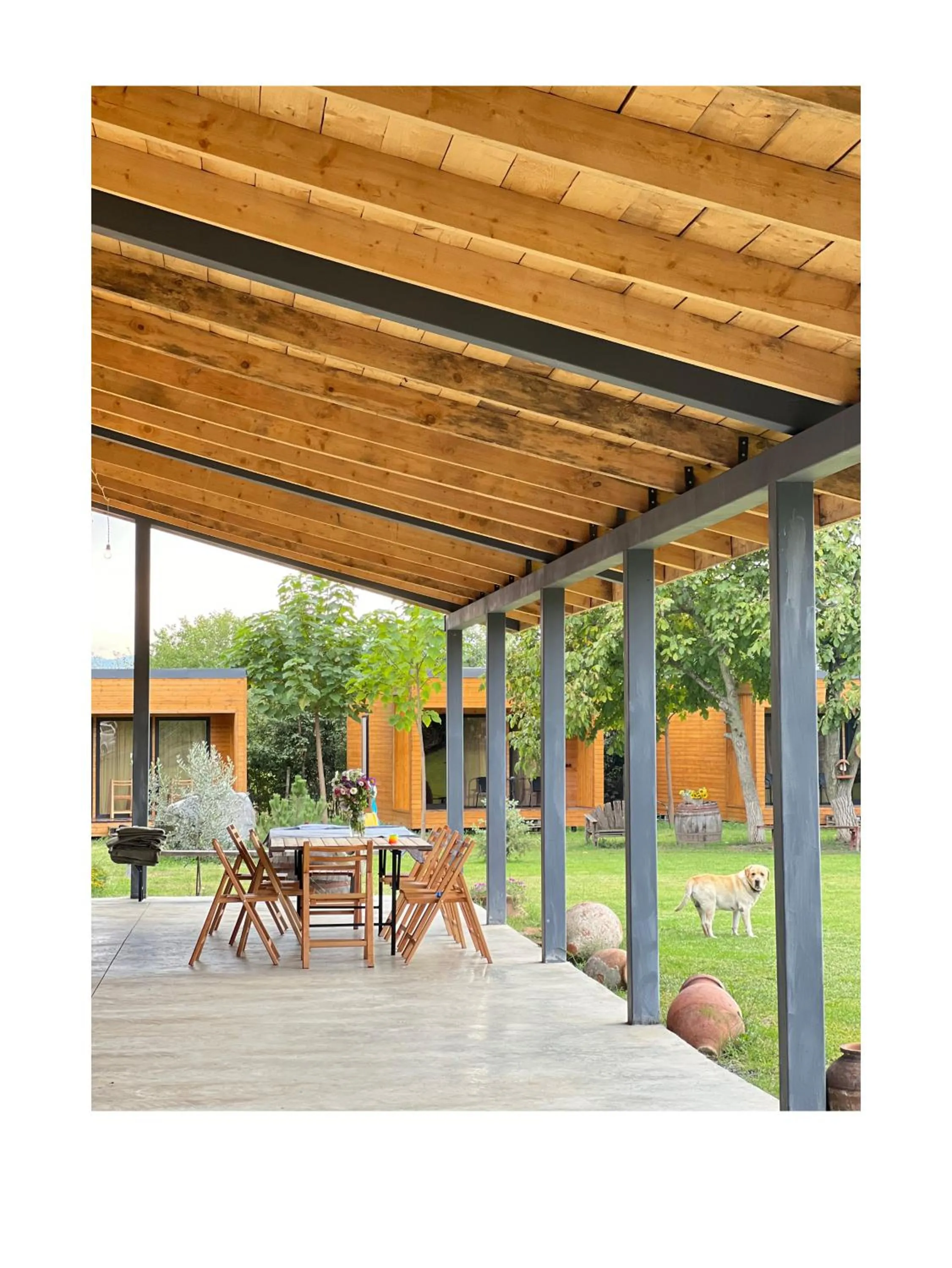 Property building in Chubini Winery & Cabins