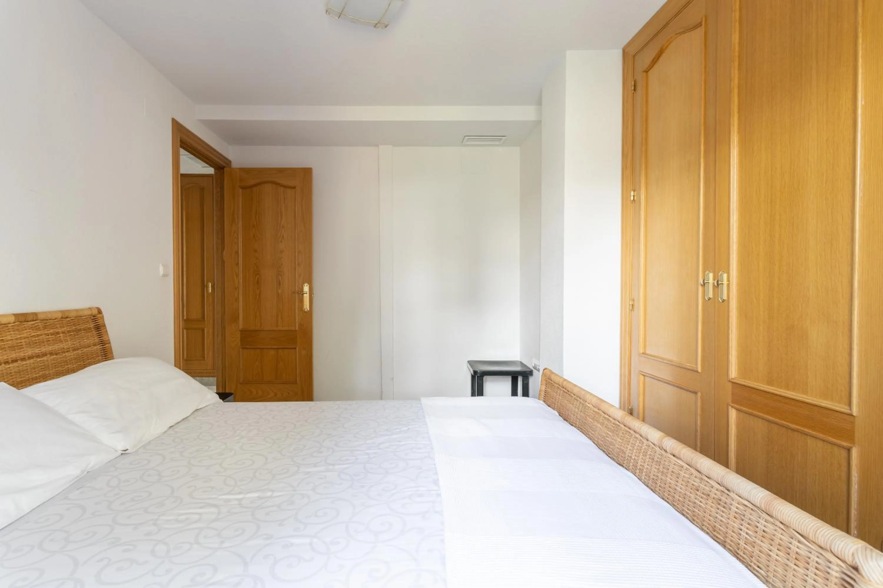 Living room, Bed in Apartamento Brisa de mar