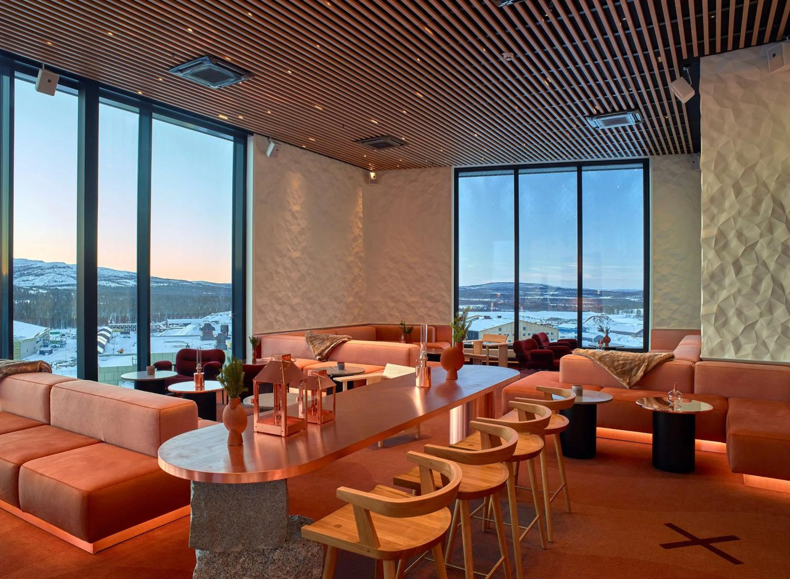 Lounge or bar in Scandic Kiruna