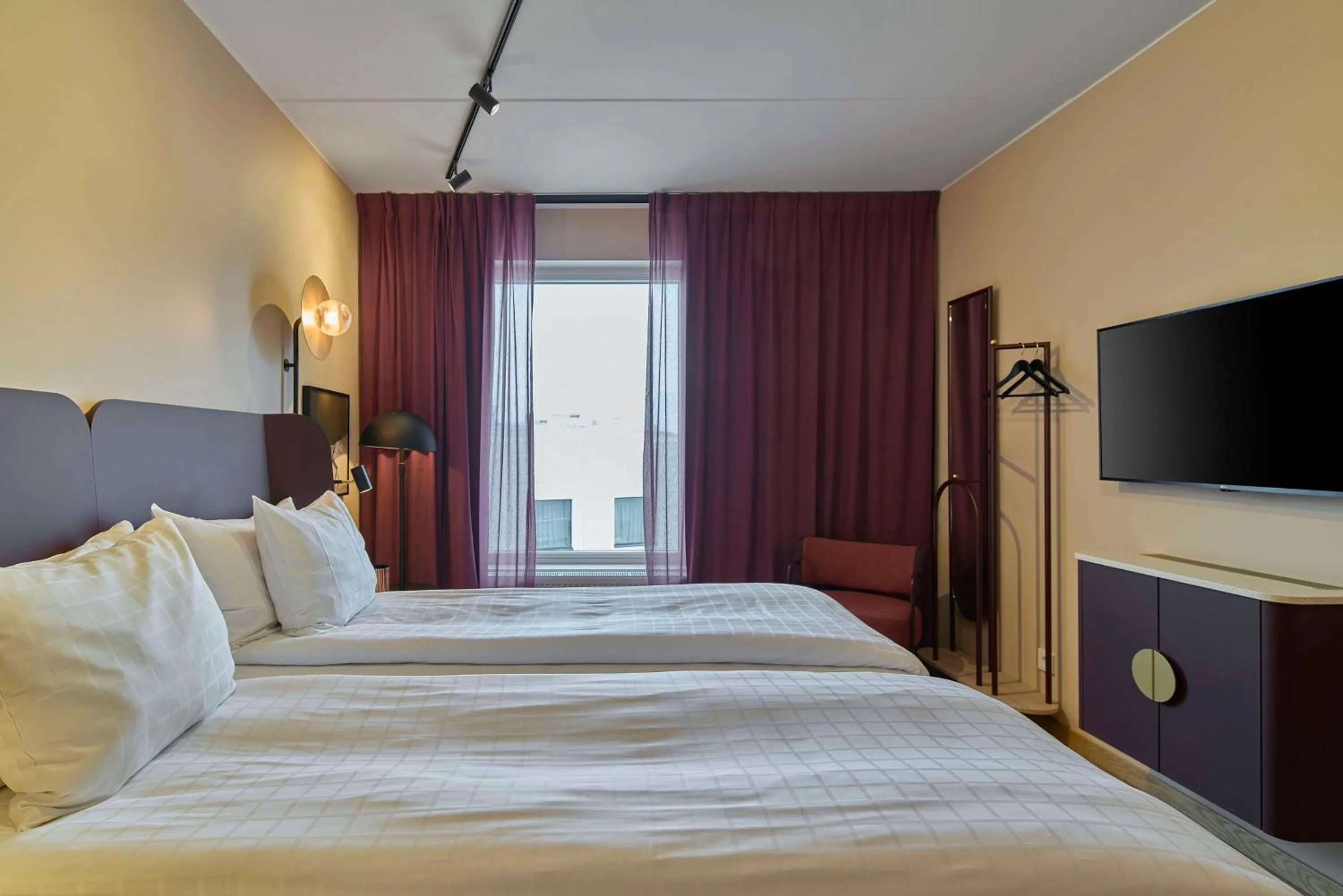 Bedroom, Bed in Scandic Kiruna