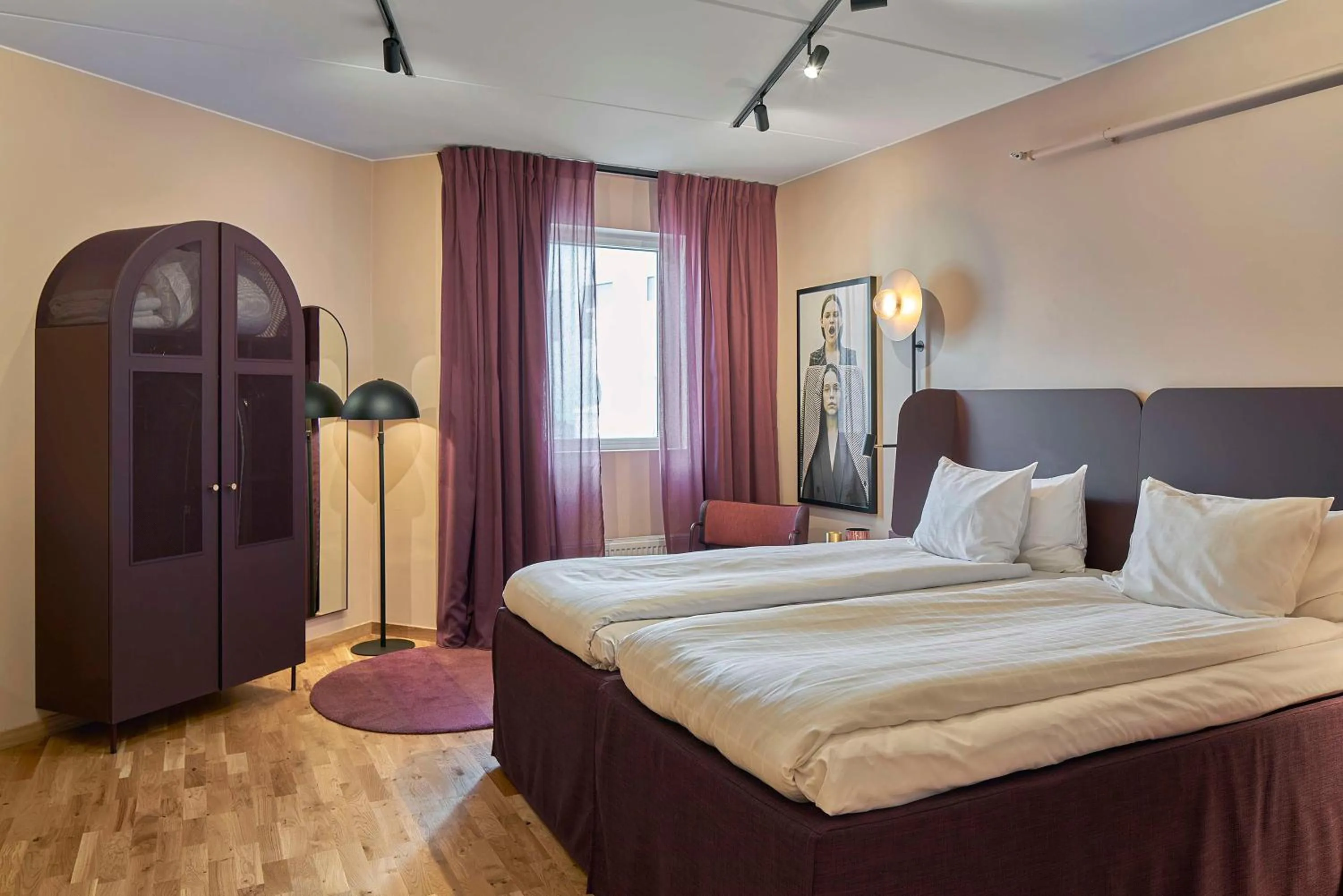 Bedroom, Bed in Scandic Kiruna