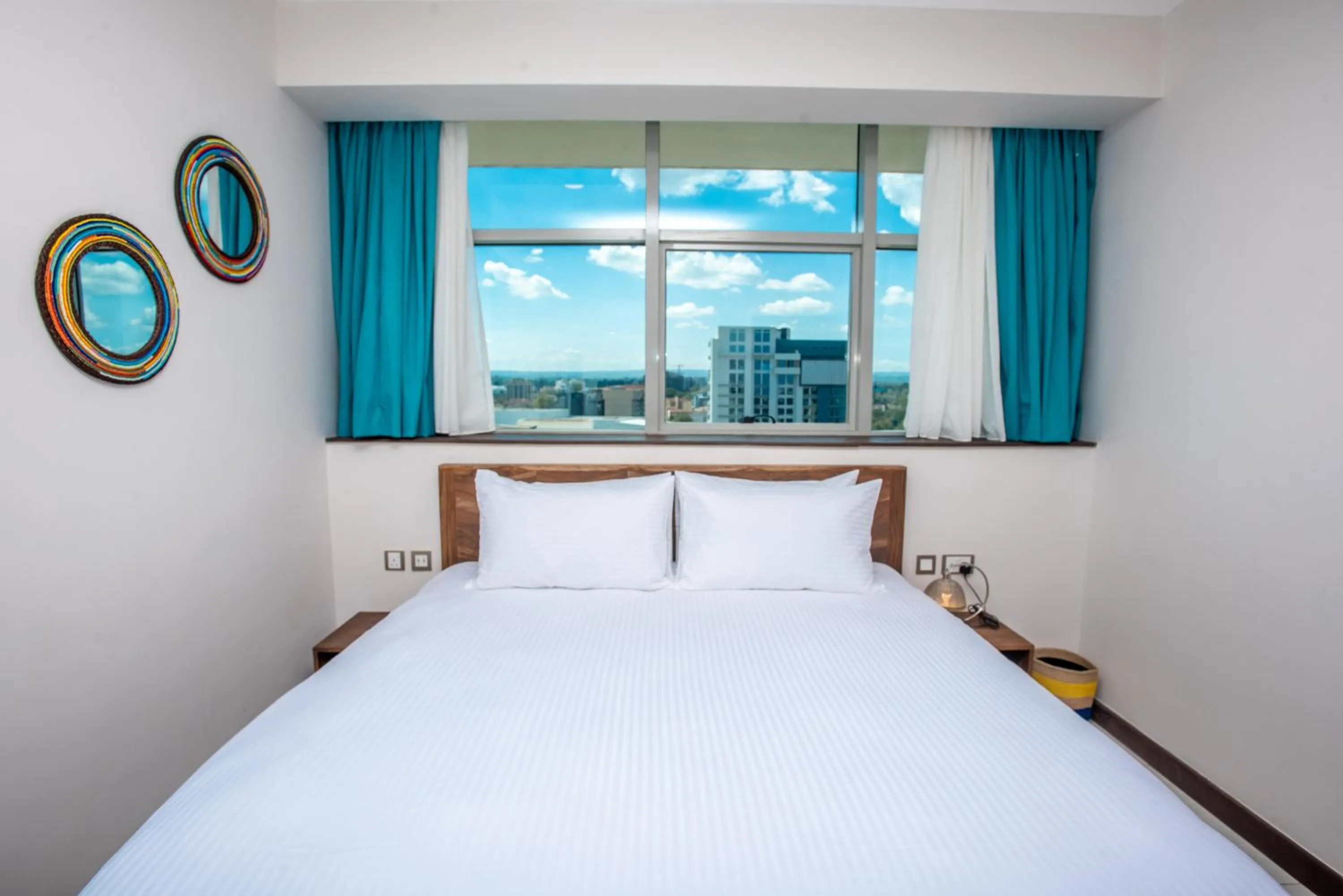 Photo of the whole room, Bed in Skynest Residences by CityBlue, Nairobi Westlands