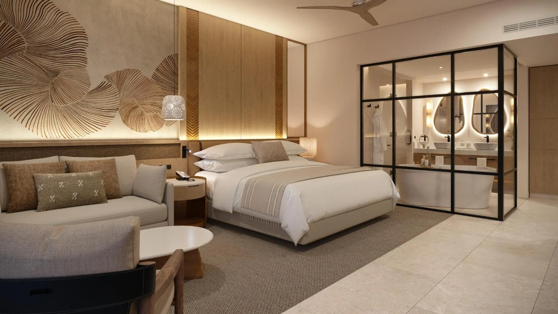 Bedroom, Bed in Valentin Imperial Riviera Maya All Inclusive - Adults Only