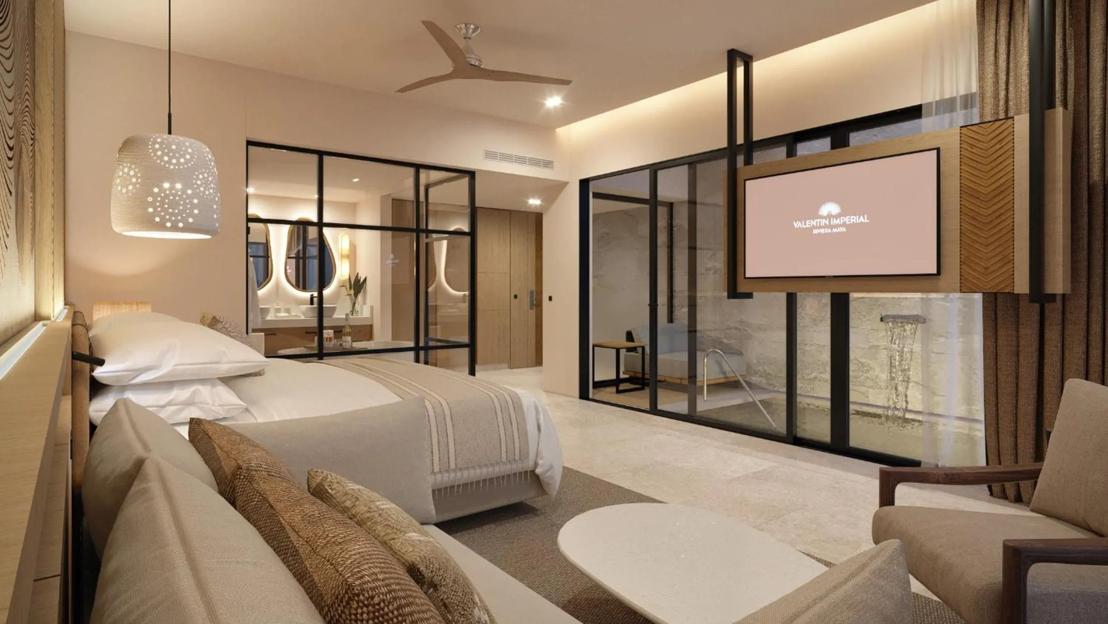 Photo of the whole room, Bed in Valentin Imperial Riviera Maya All Inclusive - Adults Only