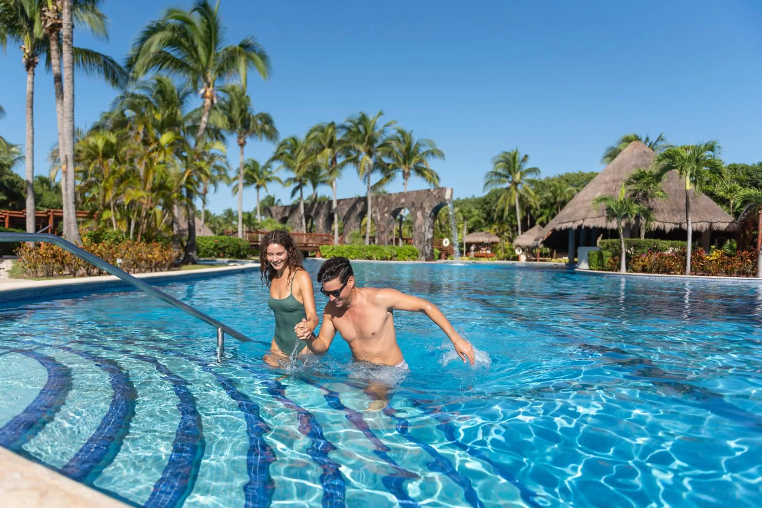 Swimming pool in Valentin Imperial Riviera Maya All Inclusive - Adults Only