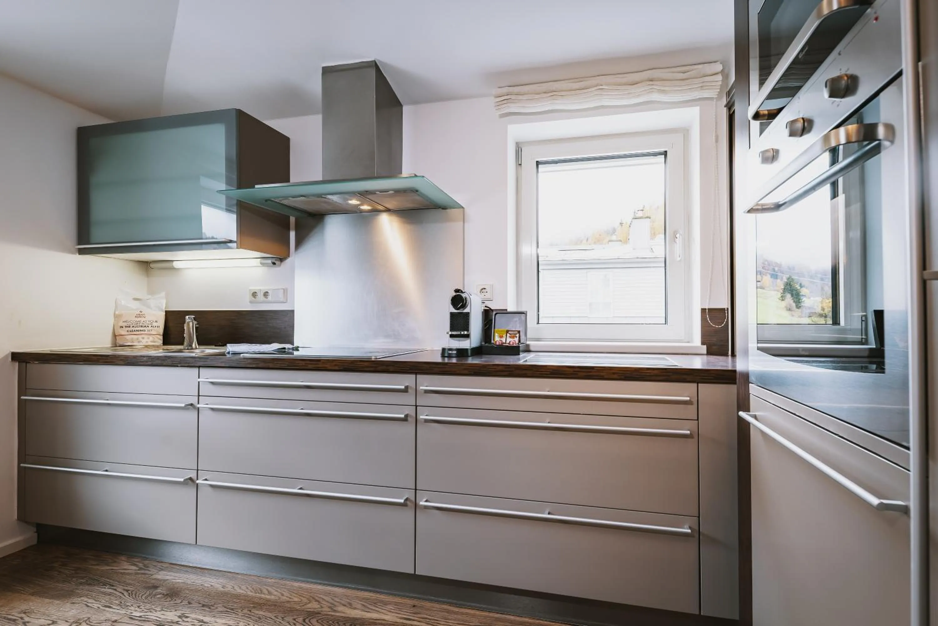 kitchen in Der Gletscherblick by Alpin Rentals