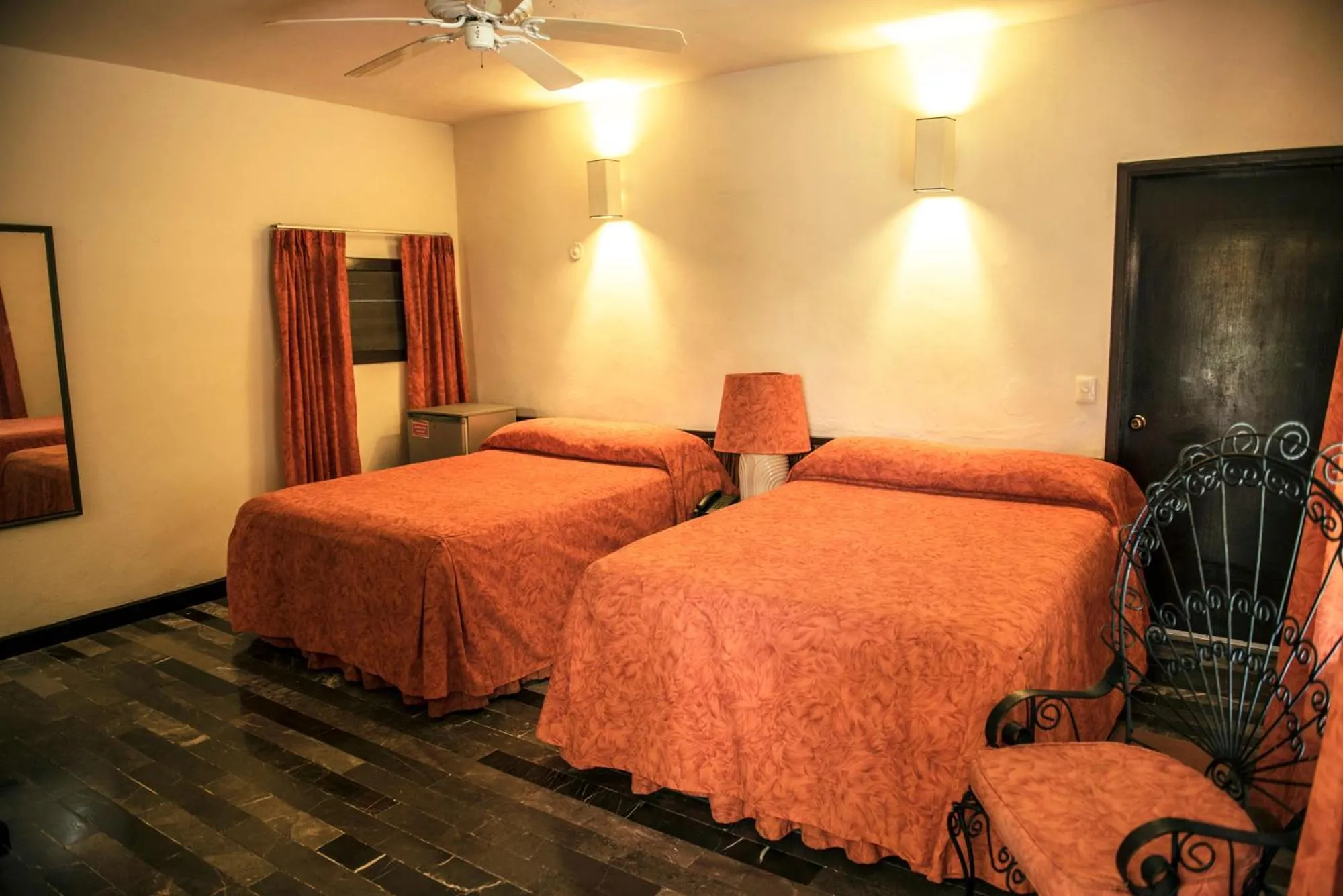 Decorative detail, Bed in Villablanca Garden Beach Hotel