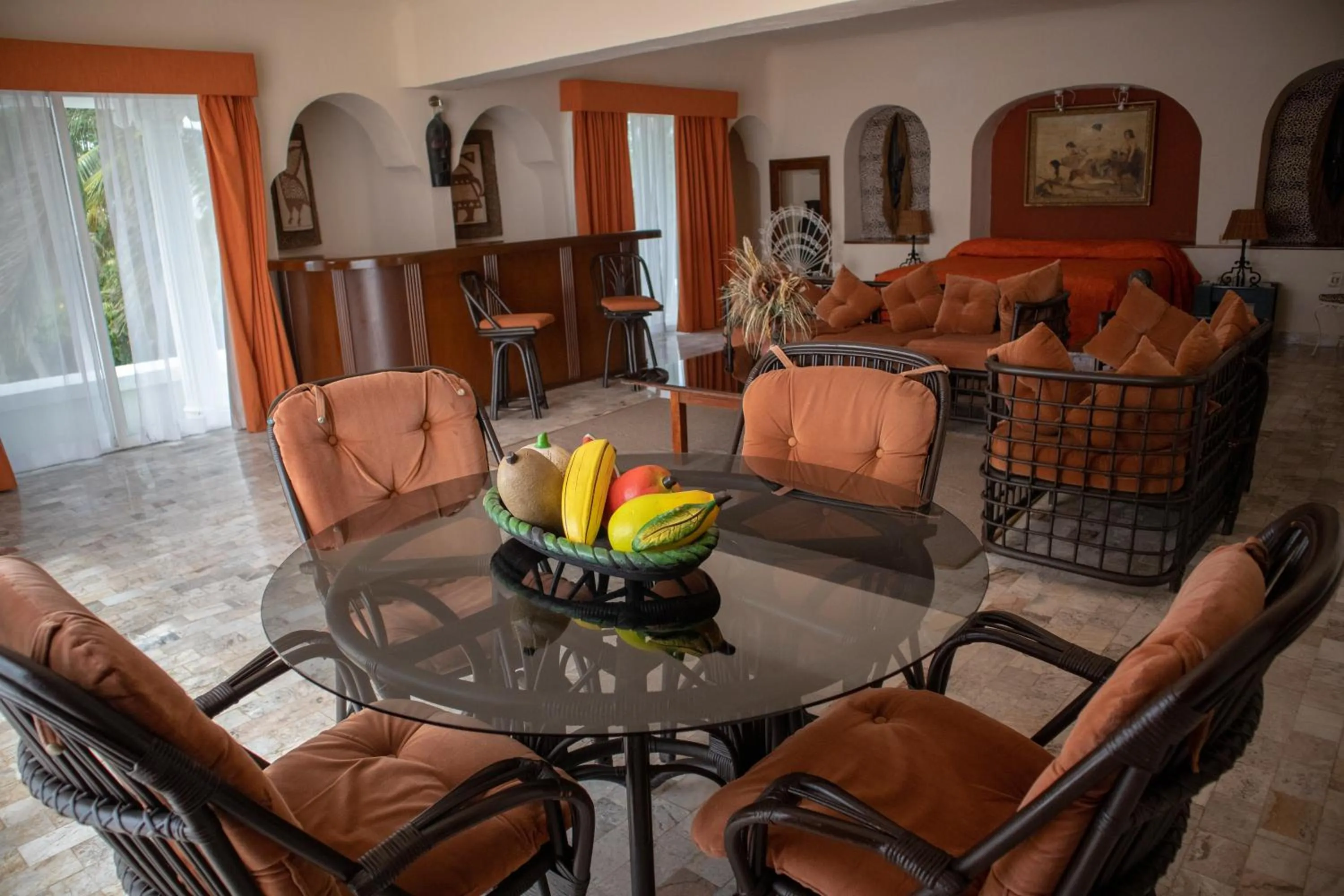 Staff in Villablanca Garden Beach Hotel