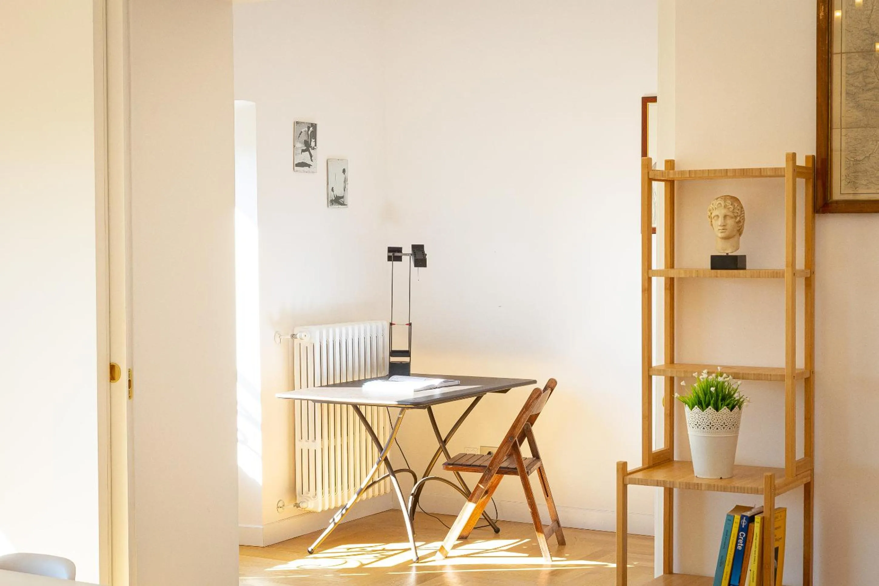 Bedroom in Giulio Cesare Penthouse Rental in Rome