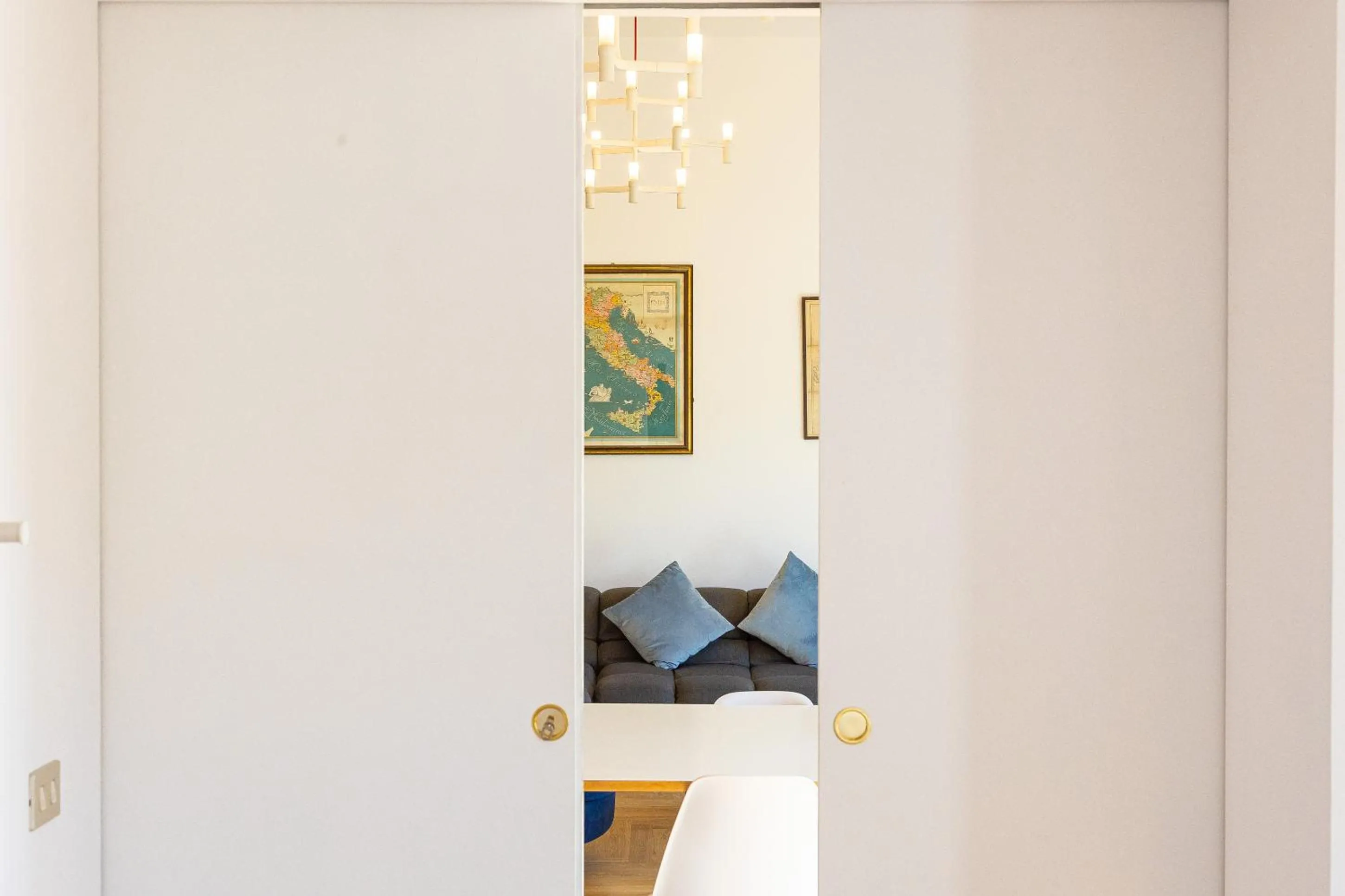 Bedroom in Giulio Cesare Penthouse Rental in Rome