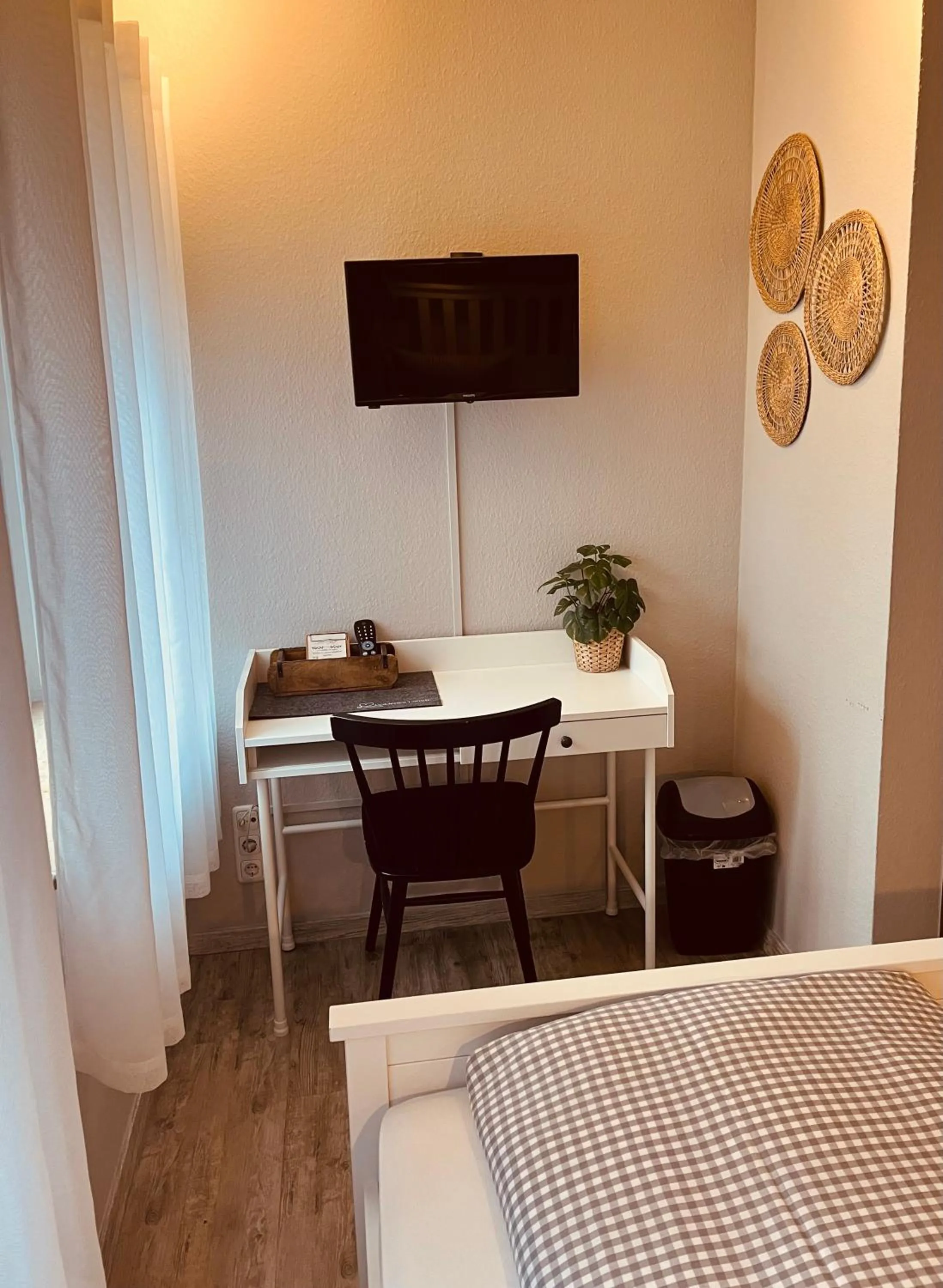 Bed in Gästehaus Goldenes Lamm