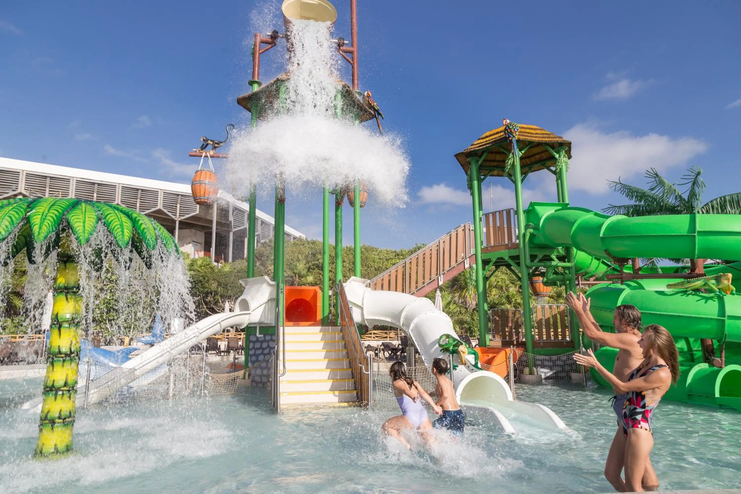 Aqua park in Sandos Playacar All Inclusive
