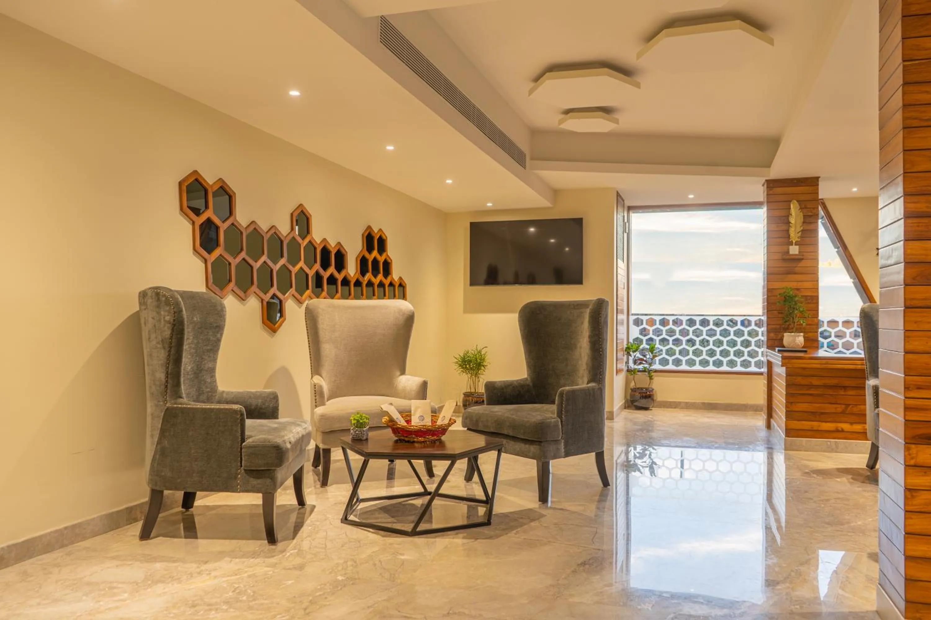 Lobby or reception in Coral Reef Hotel & Spa, Port Blair