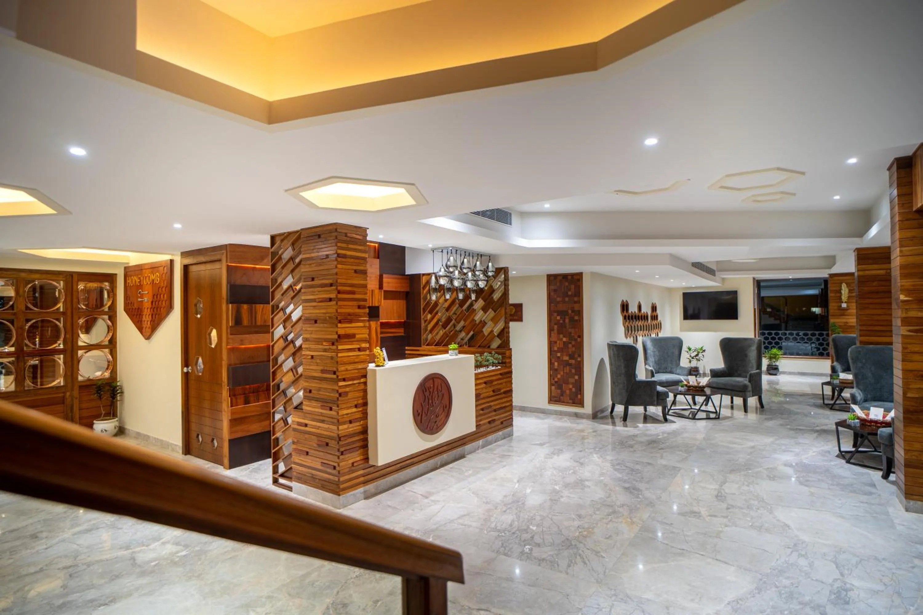 Lobby or reception in Coral Reef Hotel & Spa, Port Blair