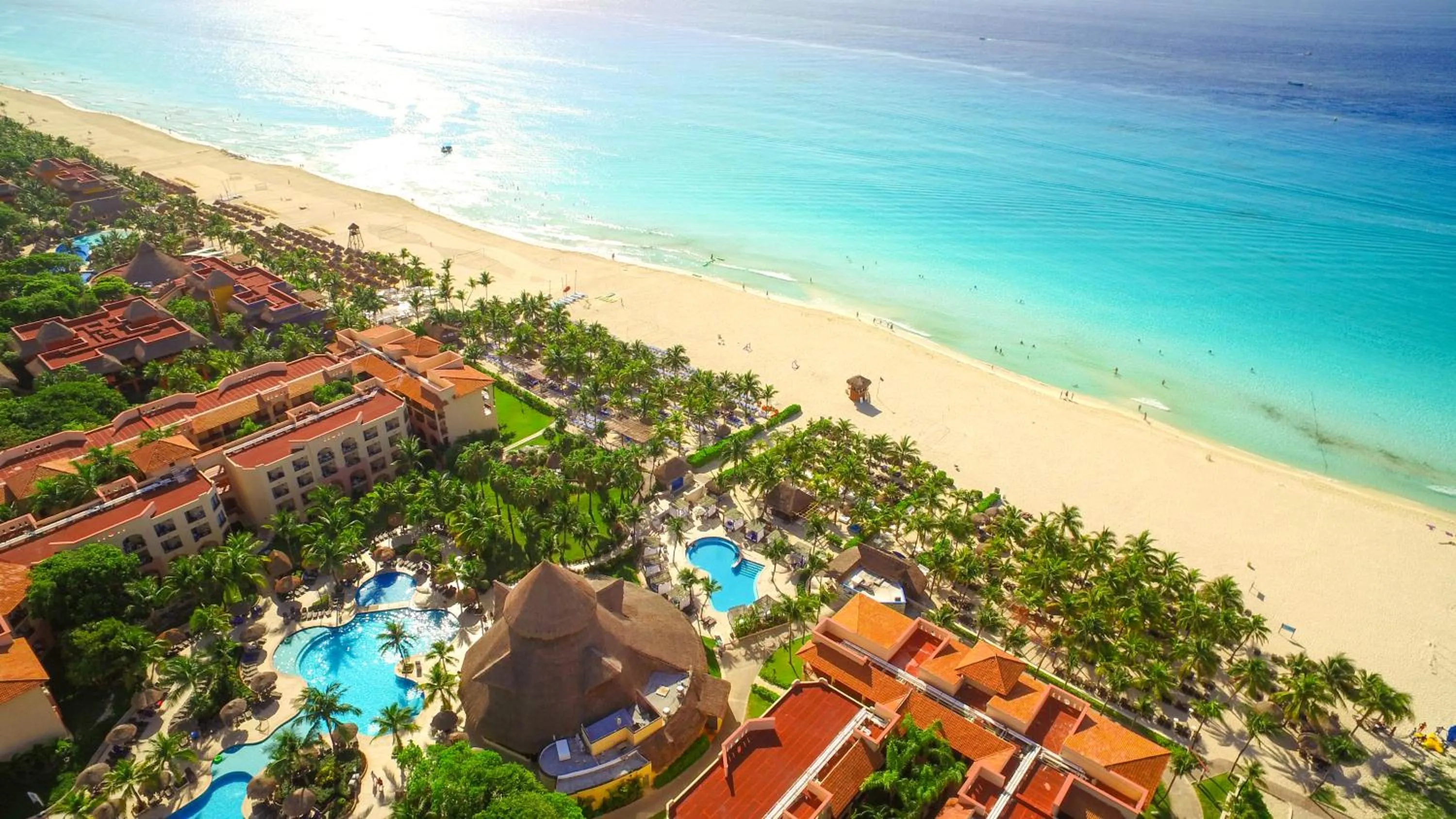 Bird's eye view in Select Club at Sandos Playacar All Inclusive - Adults Only Area
