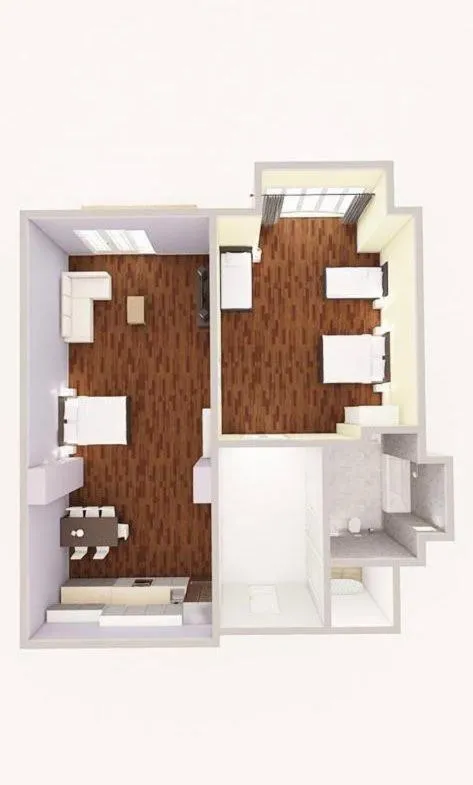 Floor plan in Janackovo - Riverside Residence