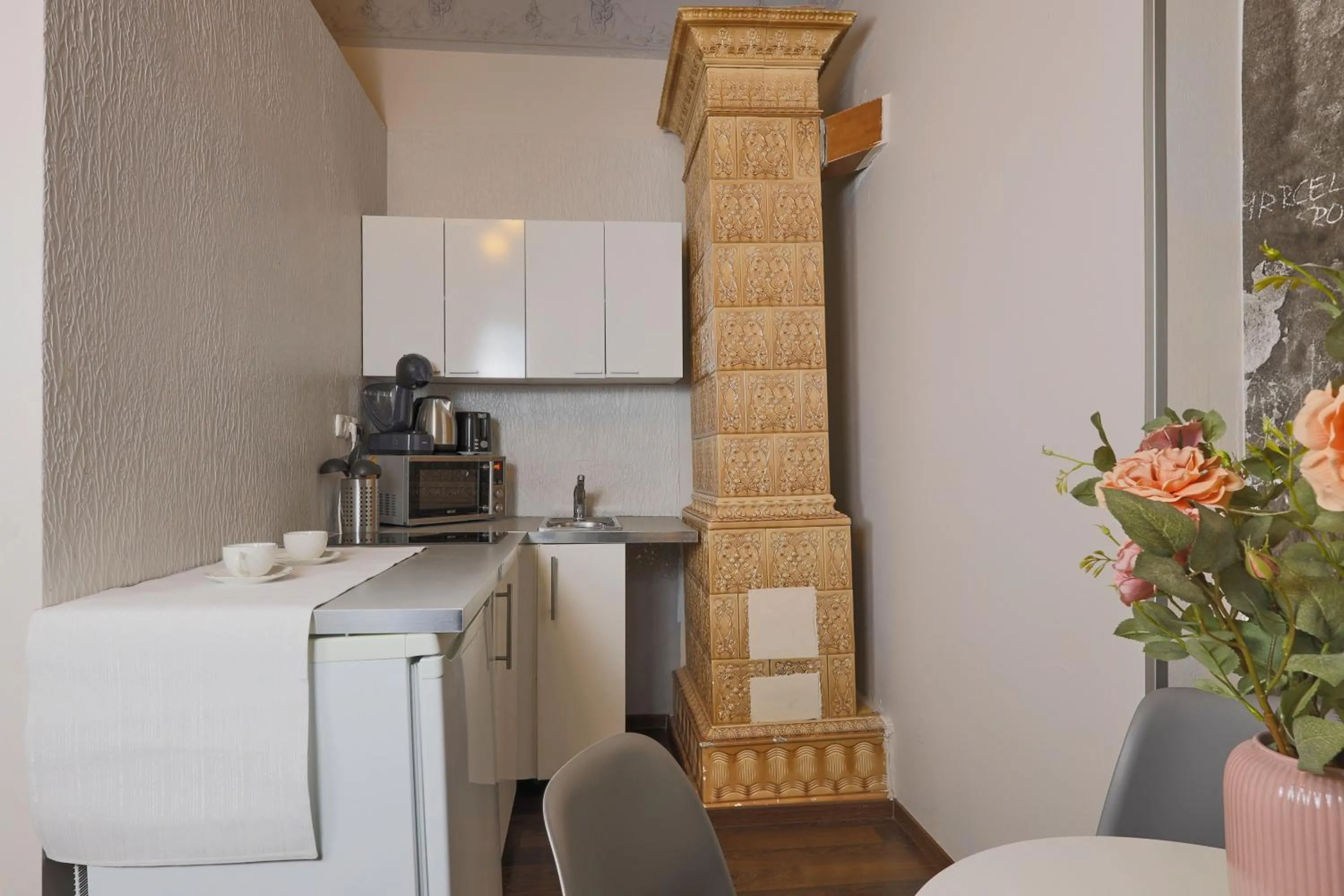 Kitchen or kitchenette in Janackovo - Riverside Residence