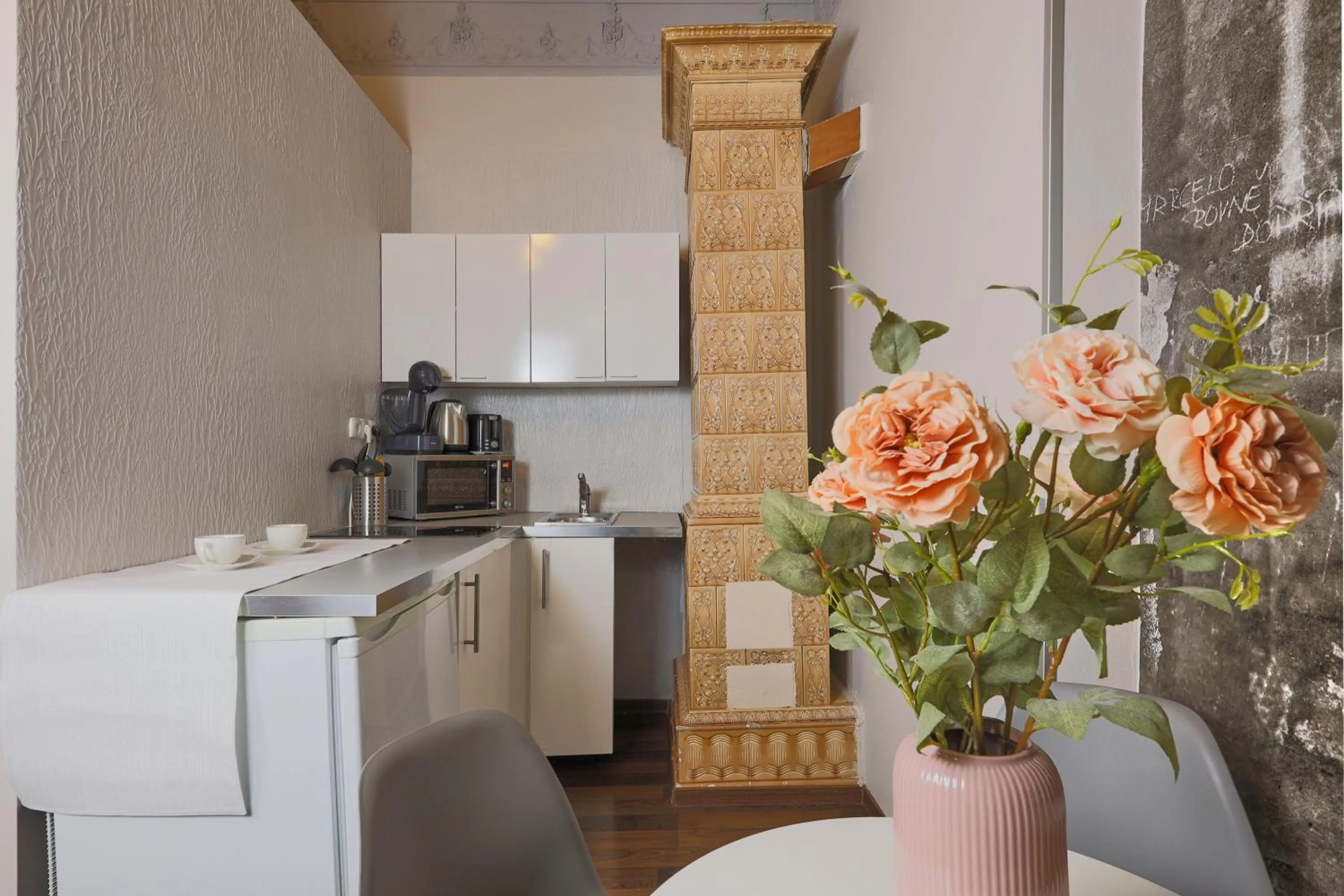Kitchen or kitchenette in Janackovo - Riverside Residence