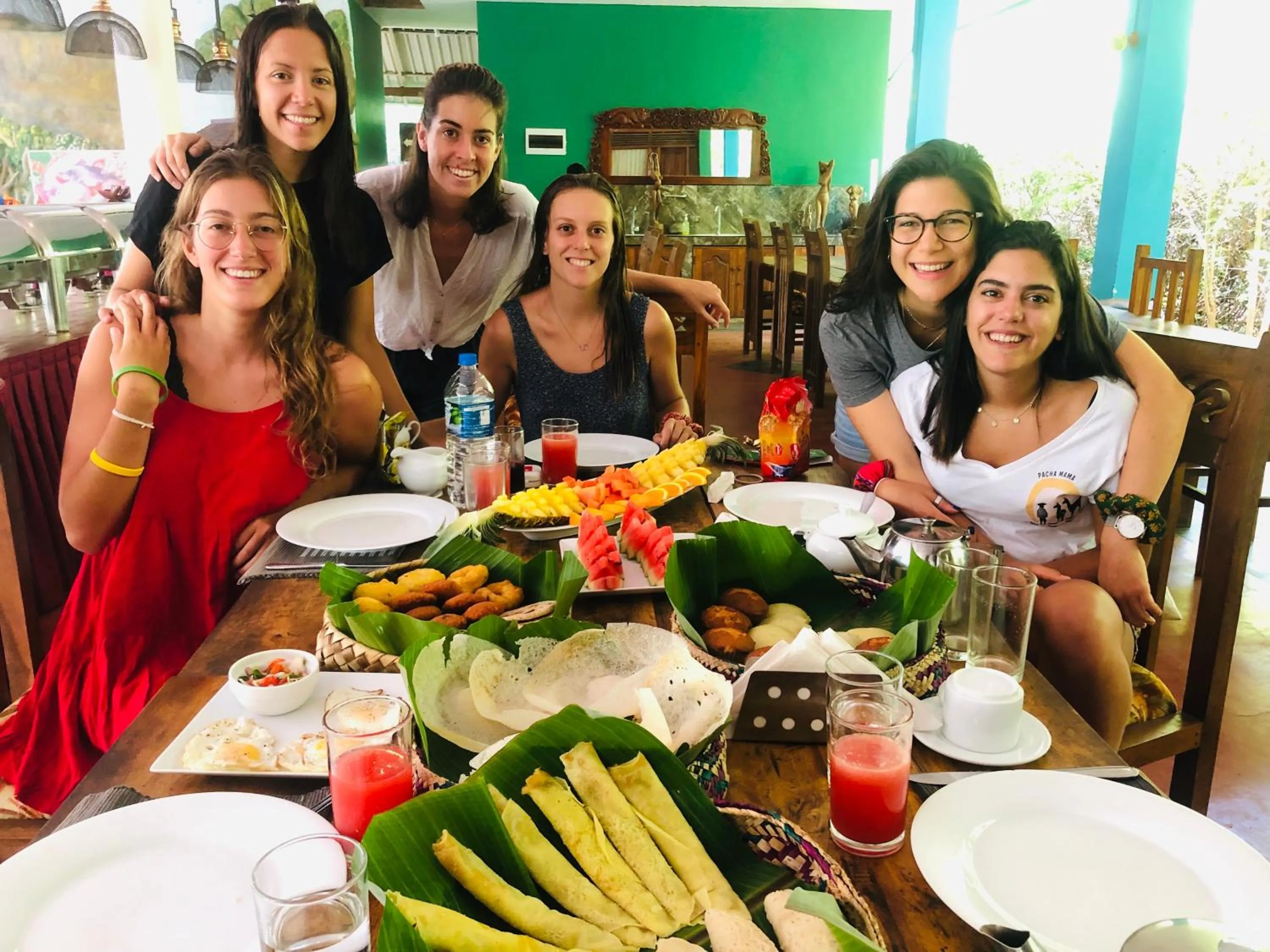 Breakfast in Hungry Lion Sigiriya