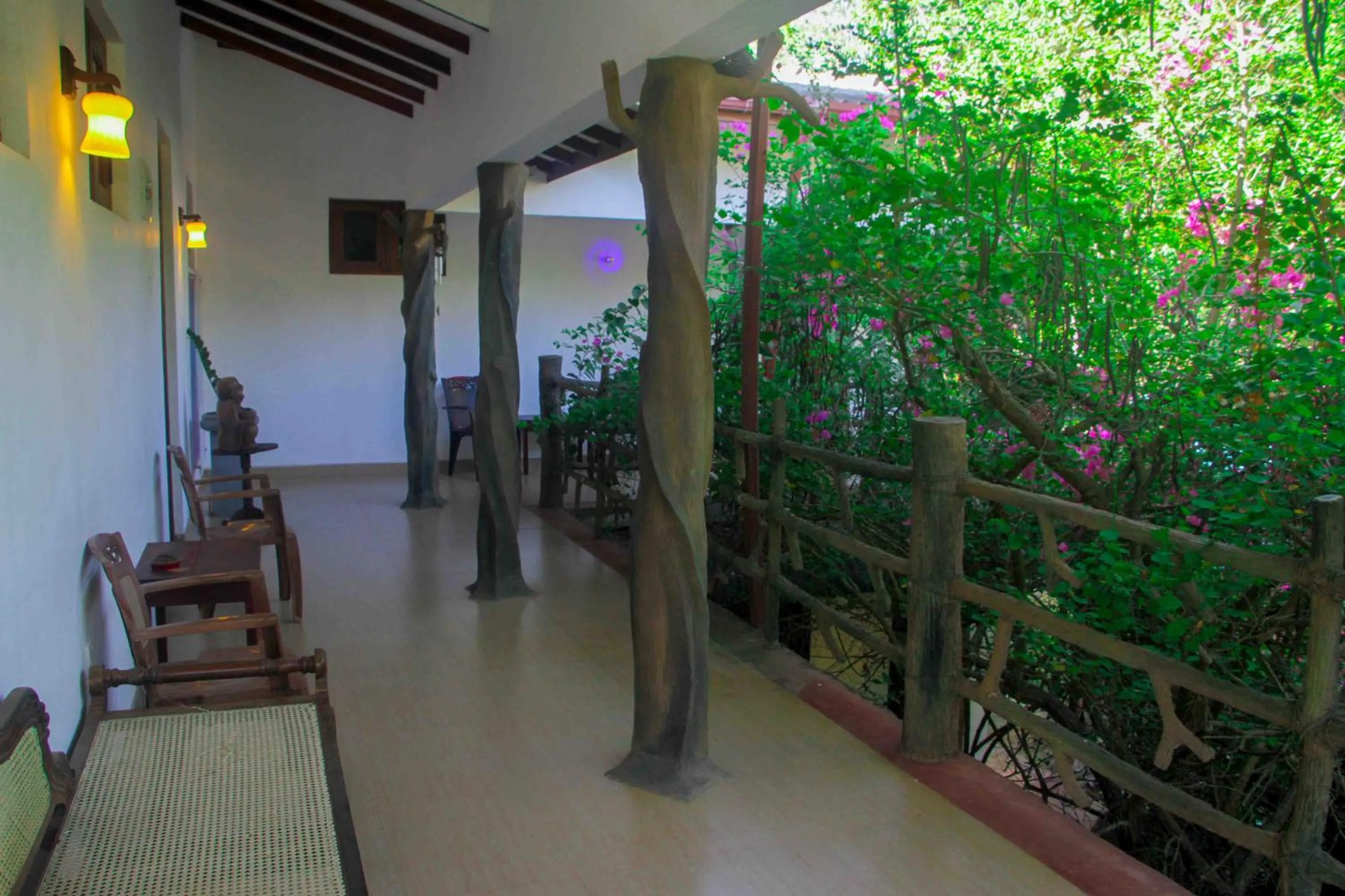 Seating area in Hungry Lion Sigiriya