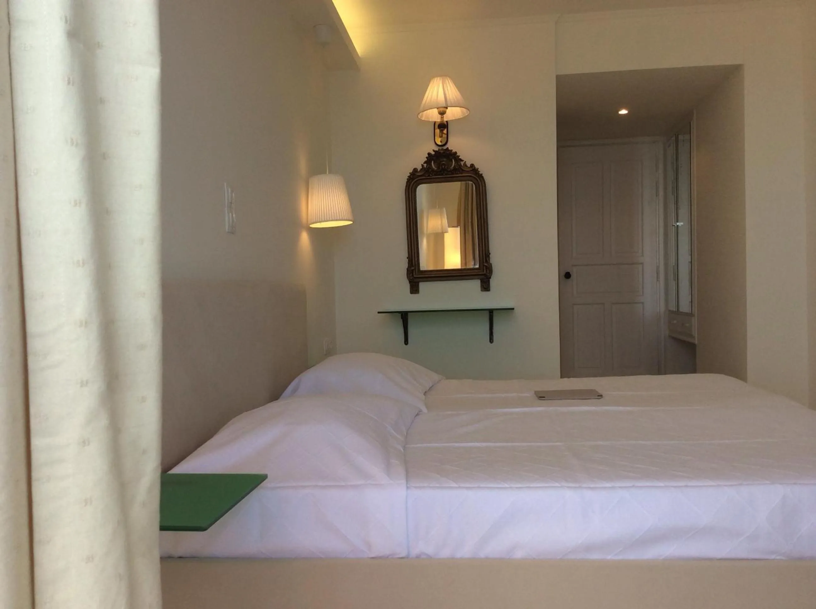 Bed in Filoxenia Beach Hotel