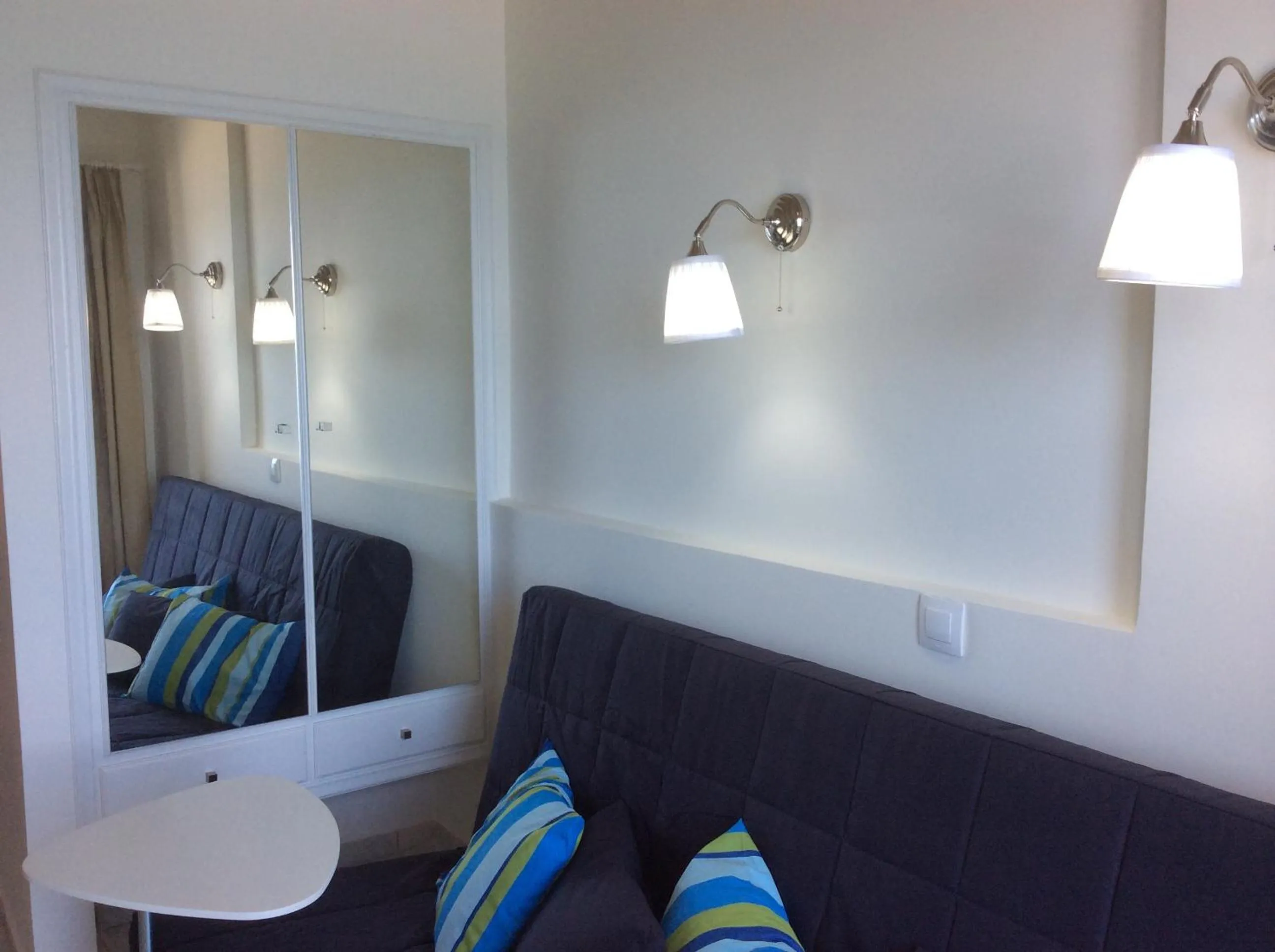 Seating area in Filoxenia Beach Hotel