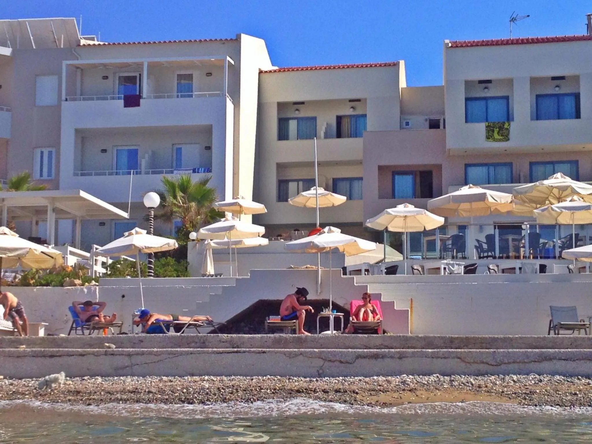 Beach in Filoxenia Beach Hotel
