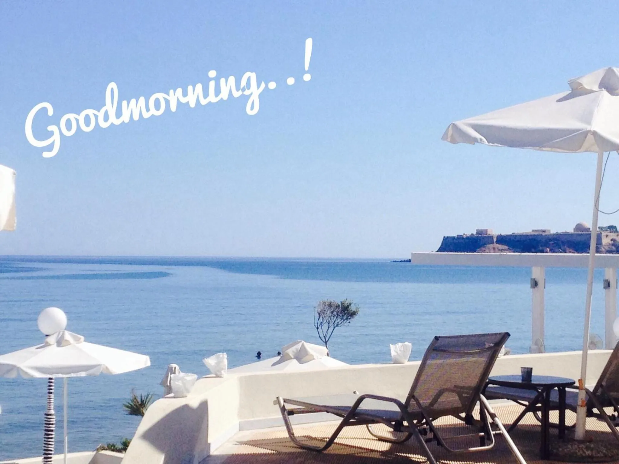 Balcony/Terrace in Filoxenia Beach Hotel