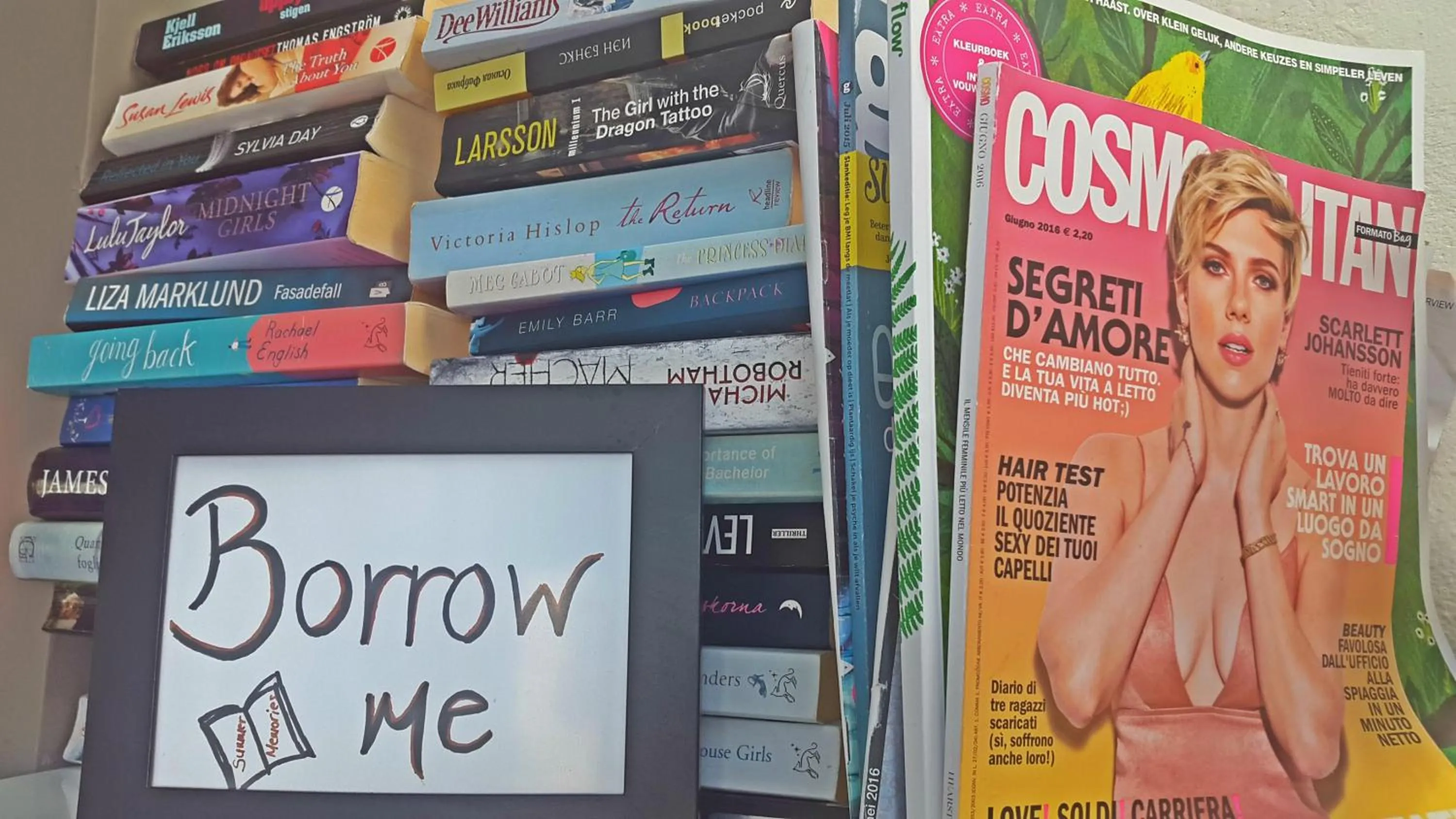 Library in Filoxenia Beach Hotel