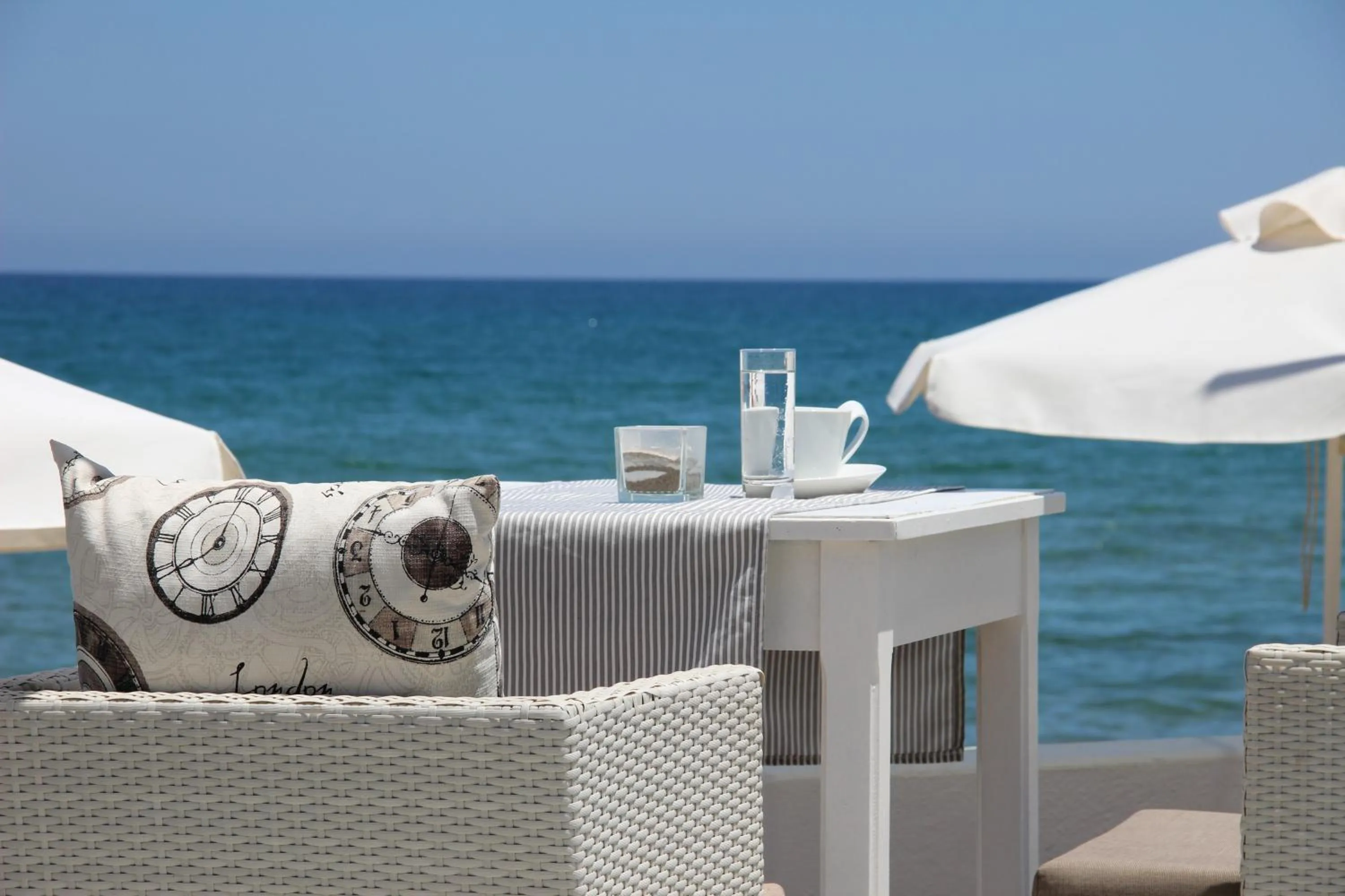 Balcony/Terrace in Filoxenia Beach Hotel